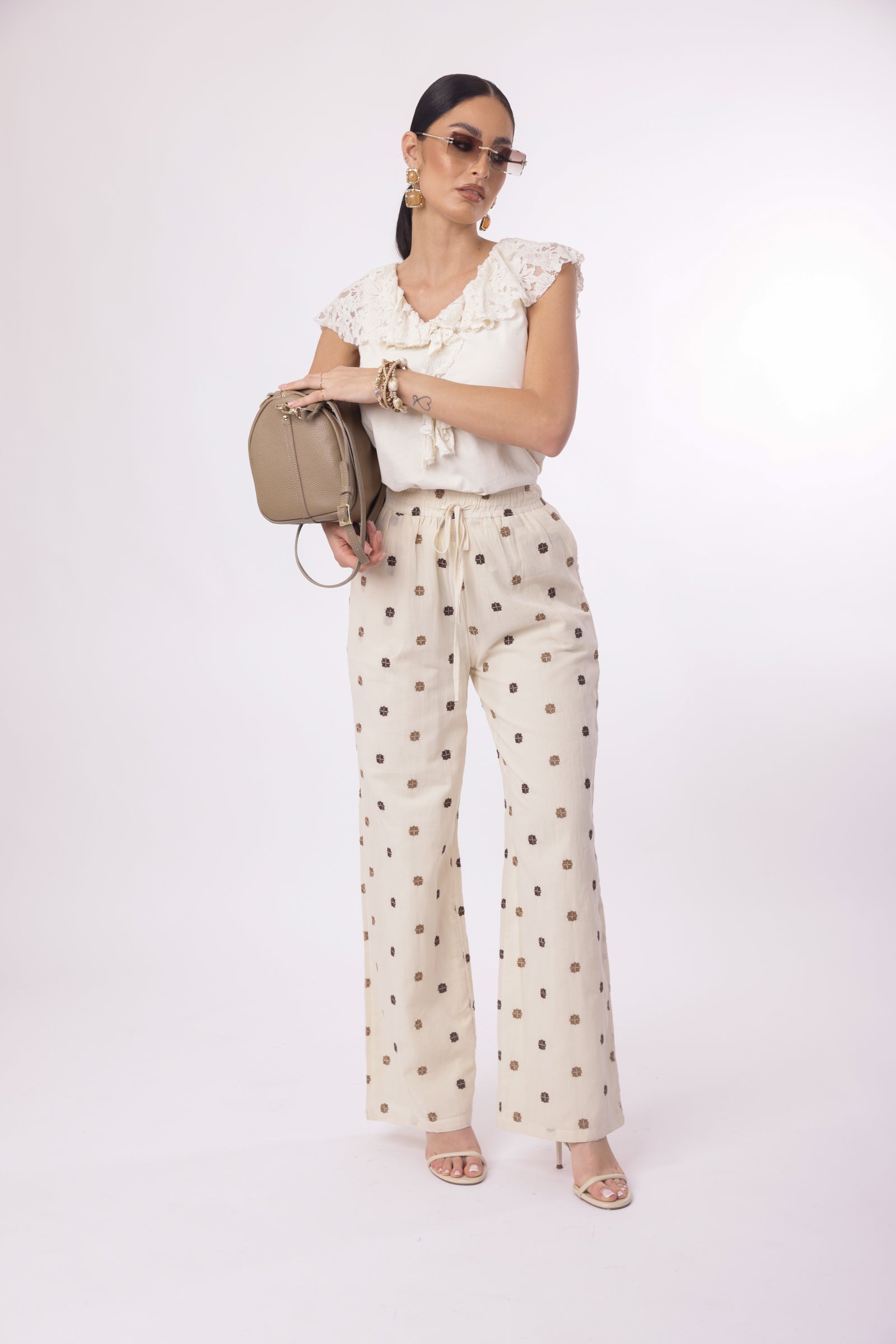 Pantalone Soleil beige|Colore:Beige