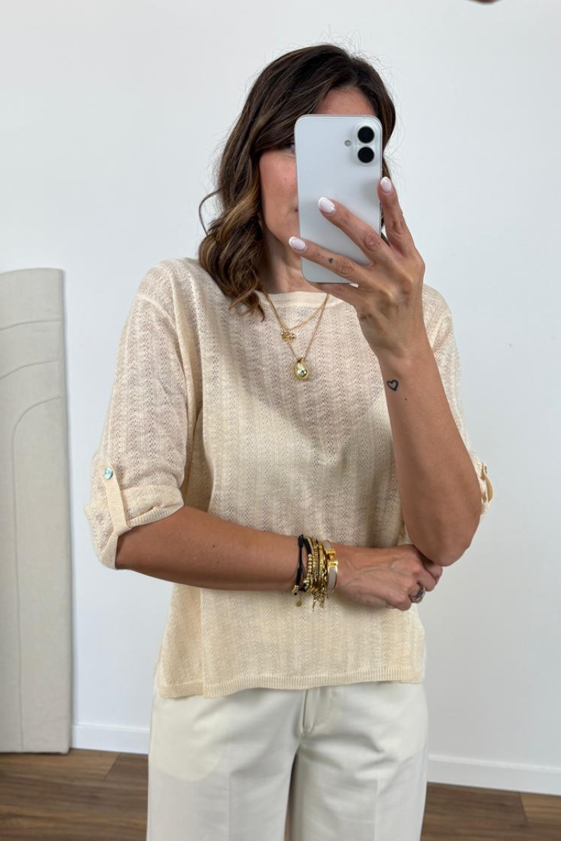 Maglia Nancy beige|Colore:Beige