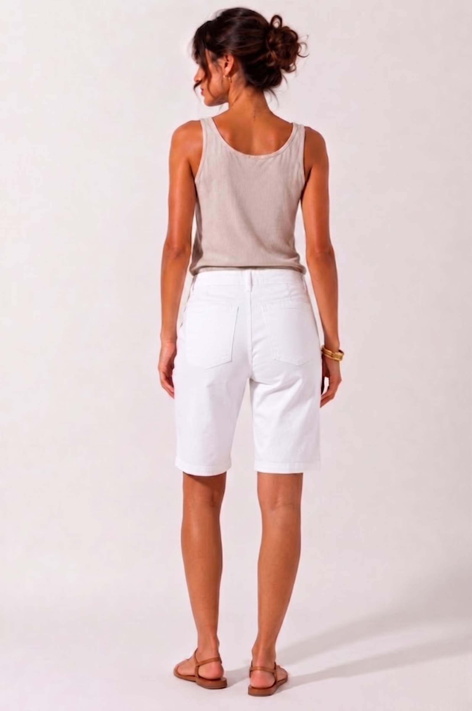Bermuda Cotton bianco|Colore:Bianco