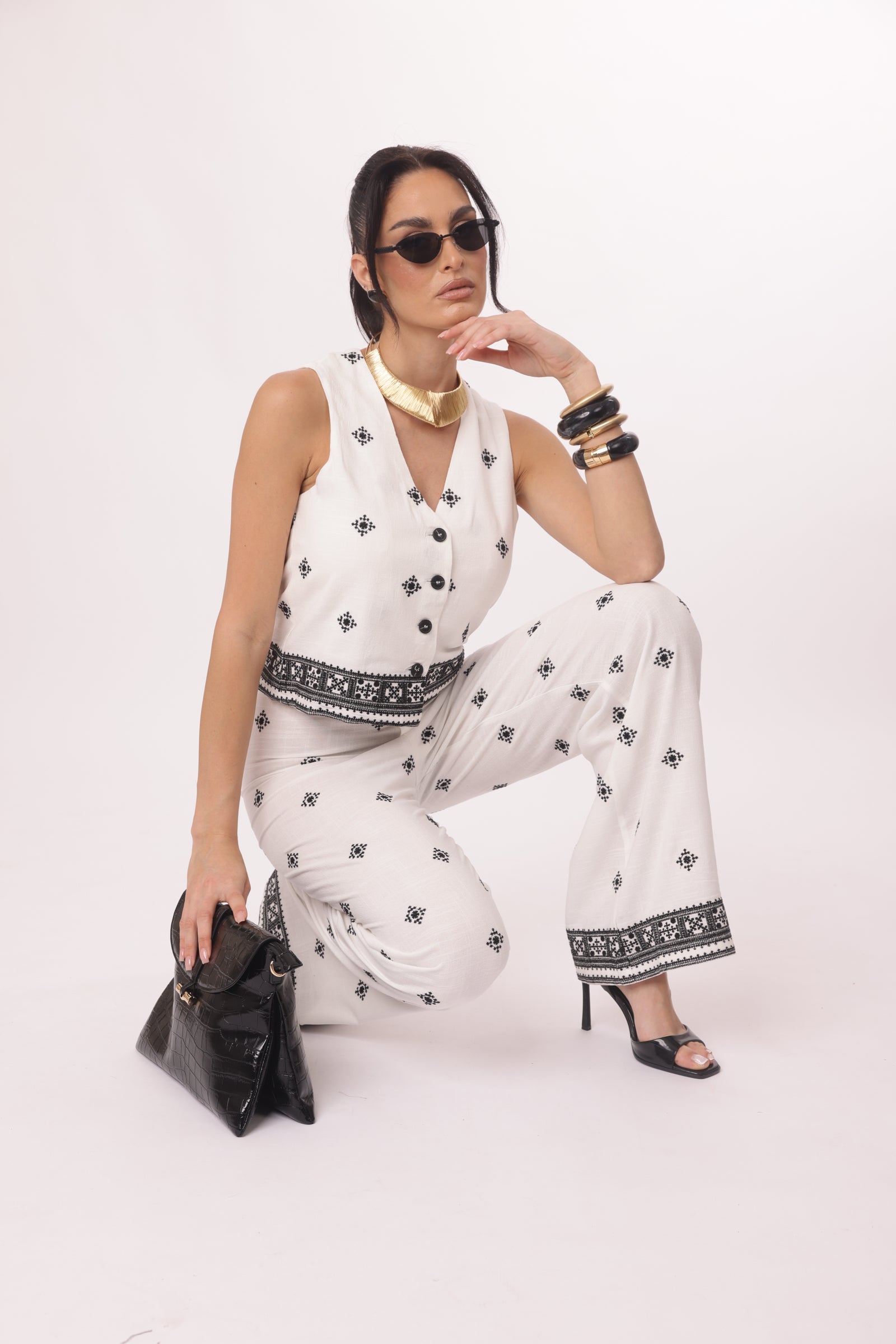 Coordinato Malaga bianco|Colore:Bianco