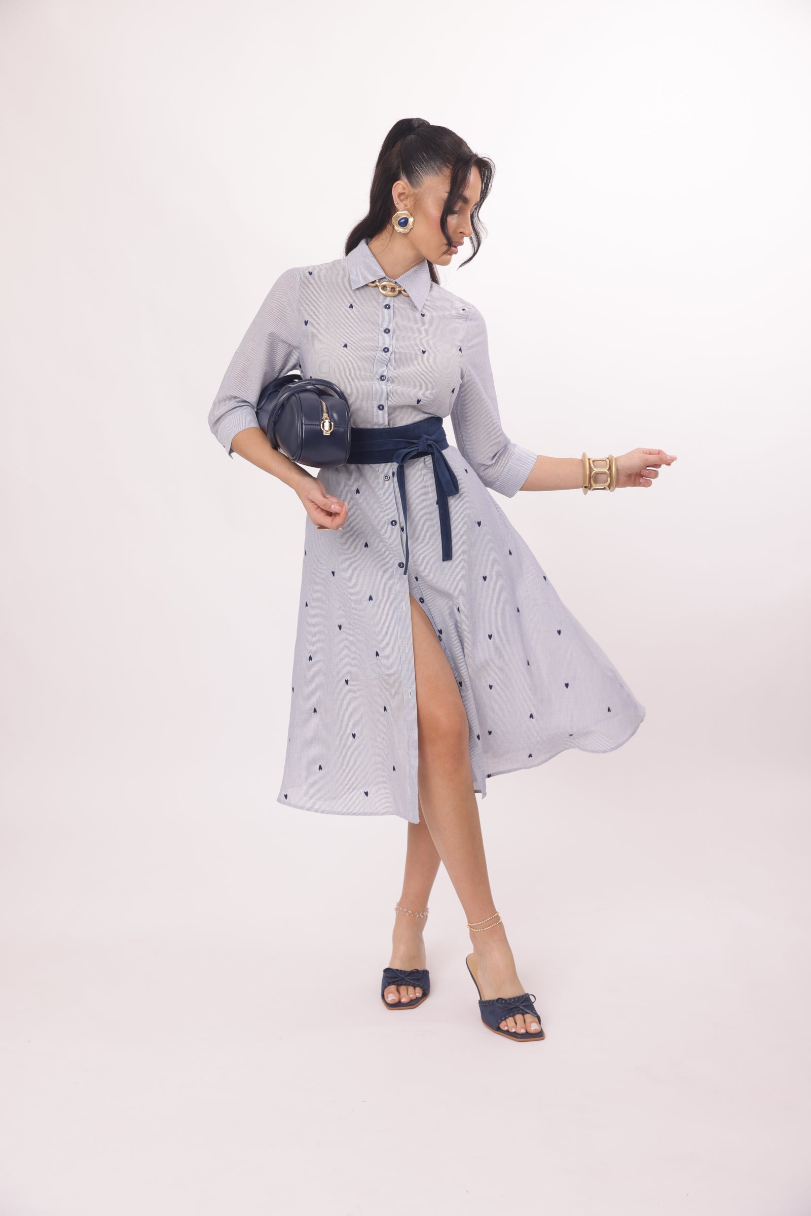 Abito Samantha azzurro|Colore:Azzurro