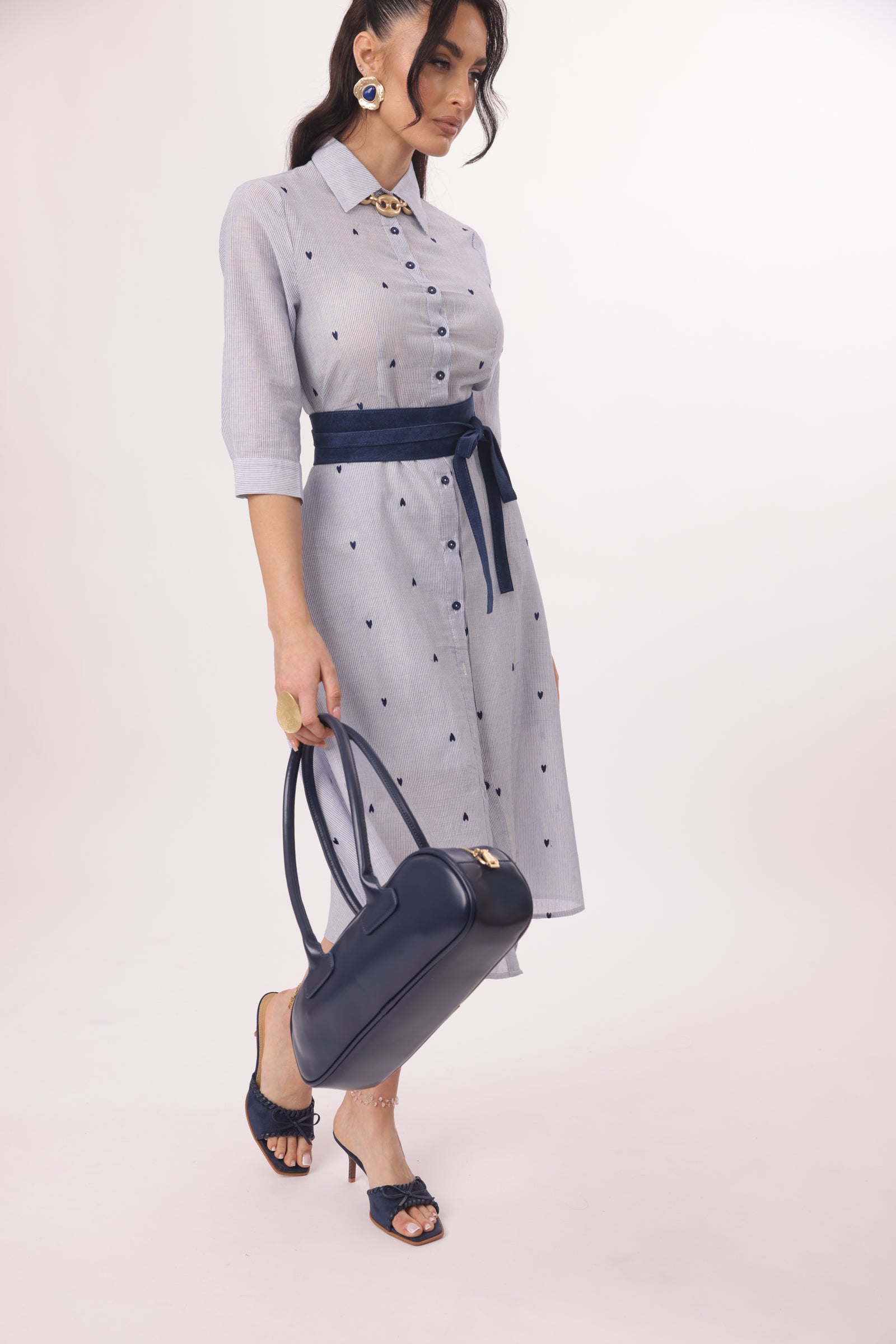 Abito Samantha azzurro|Colore:Azzurro