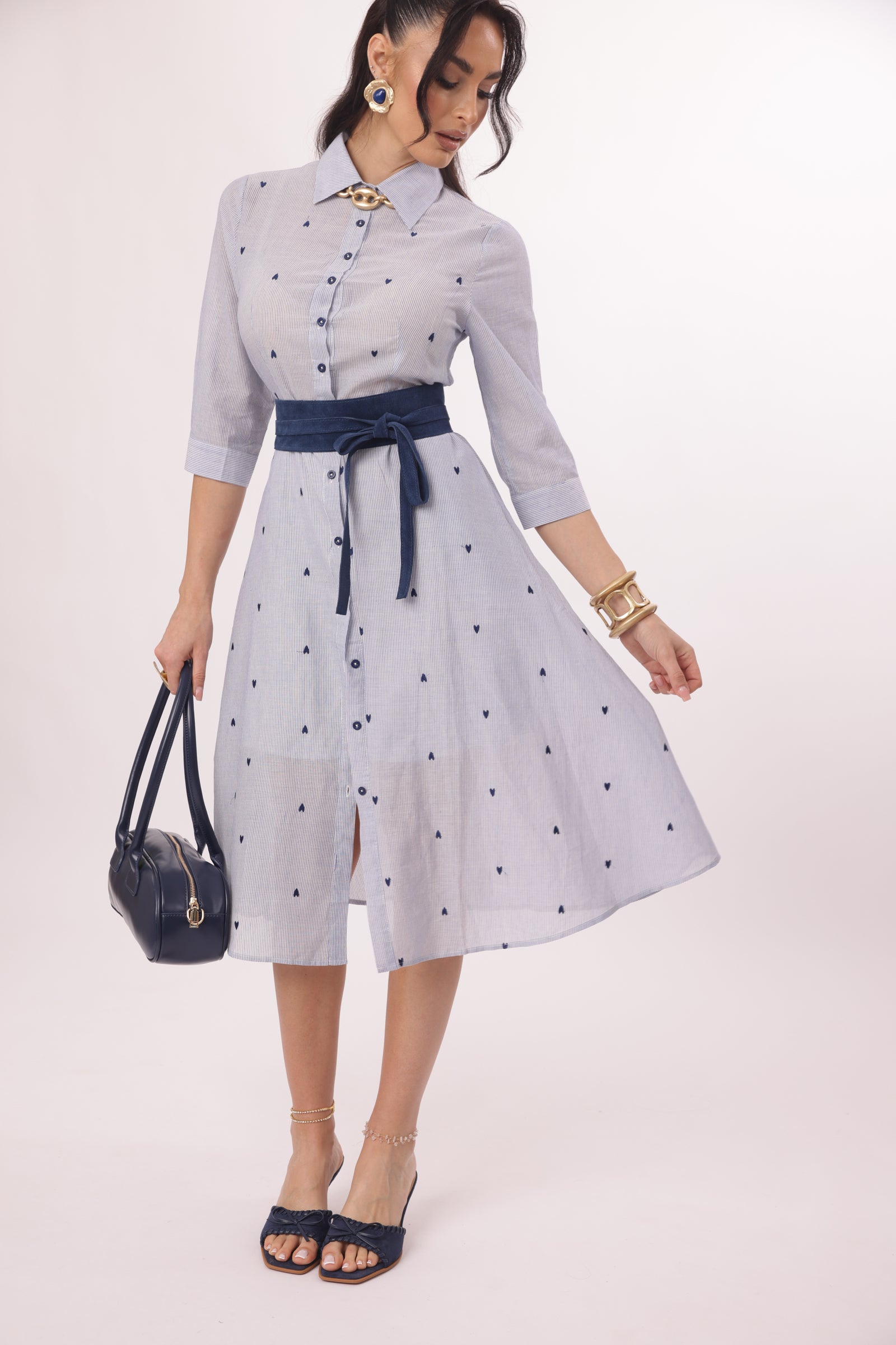 Abito Samantha azzurro|Colore:Azzurro