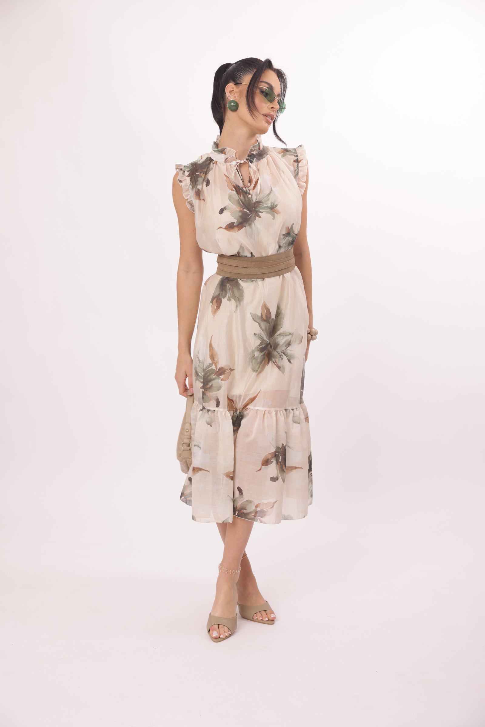 Abito Cloe beige|Colore:Beige