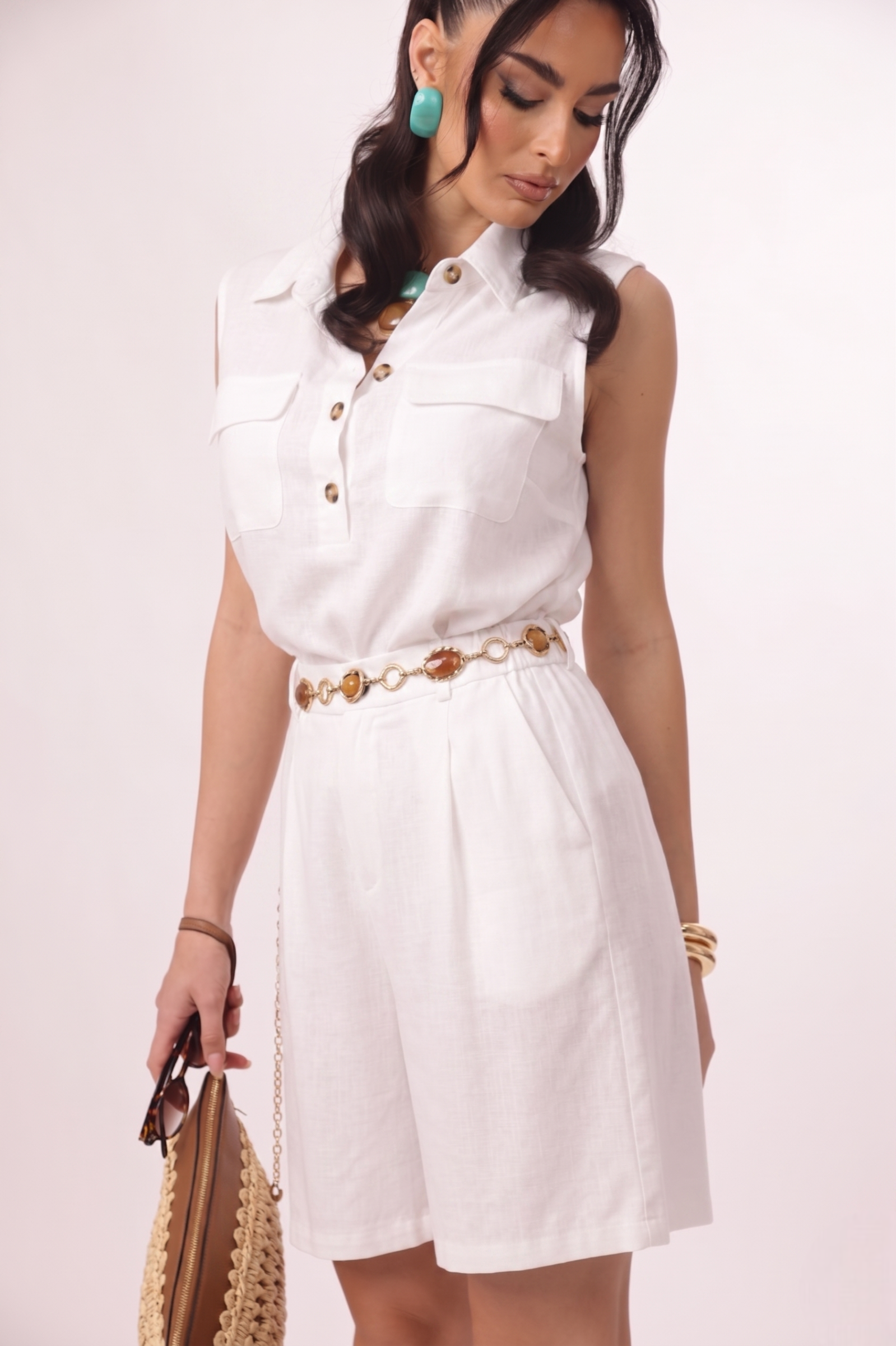 Coordinato Tenerife bianco|Colore:Bianco