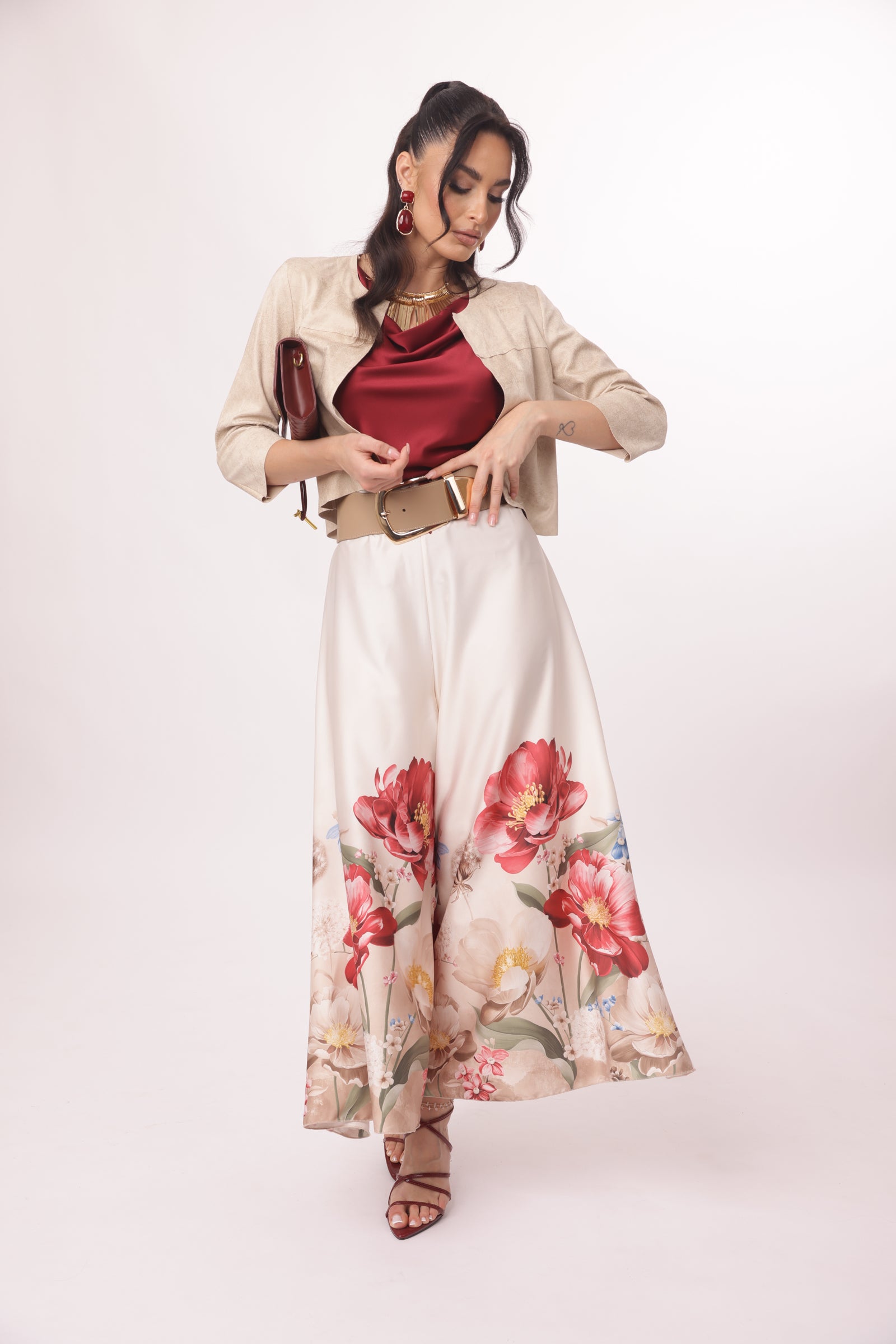 Pantagonna Flower Panna|Colore:Panna
