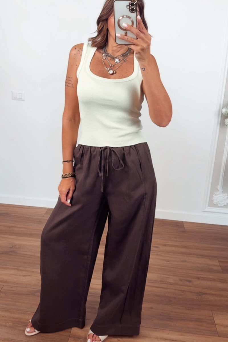 Pantalone Maiori Testa di moro|Colore:Testa di moro