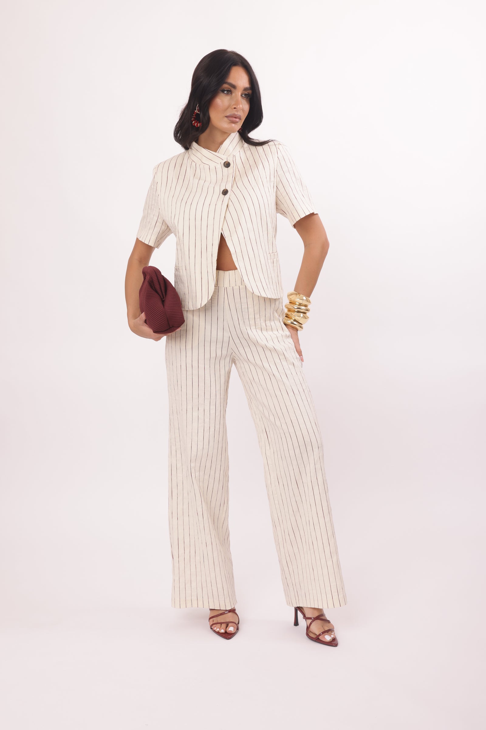 Pantalone Icon avorio|Colore:Avorio