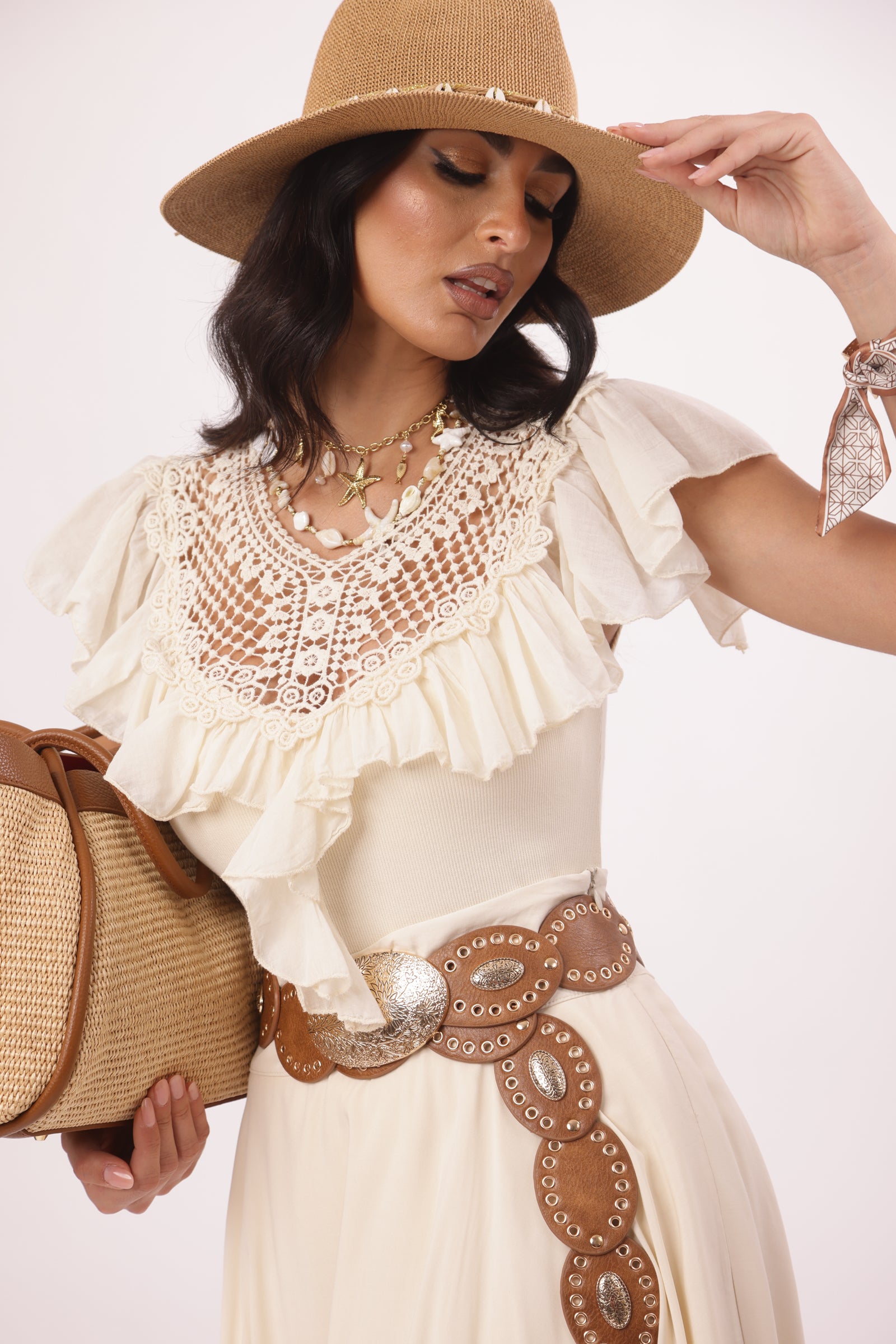 Maglia Agatha panna|Colore:Panna