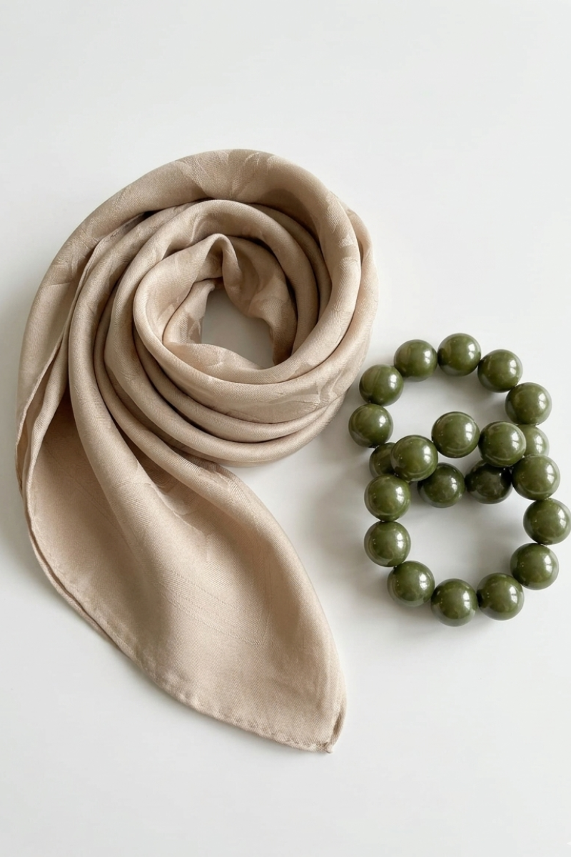 Bracciale Perle verde|Colore:Verde