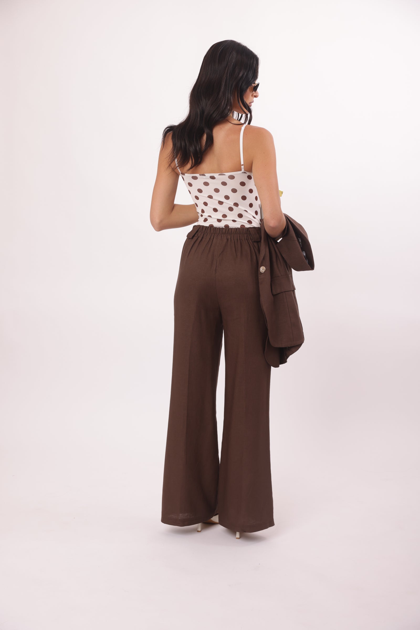 Pantalone Elisabeth testa di moro|Colore:Testa di moro