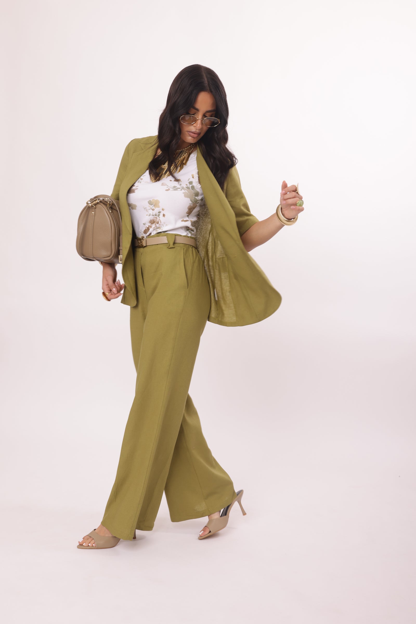 Pantalone Elisabeth Verde|Colore:Verde
