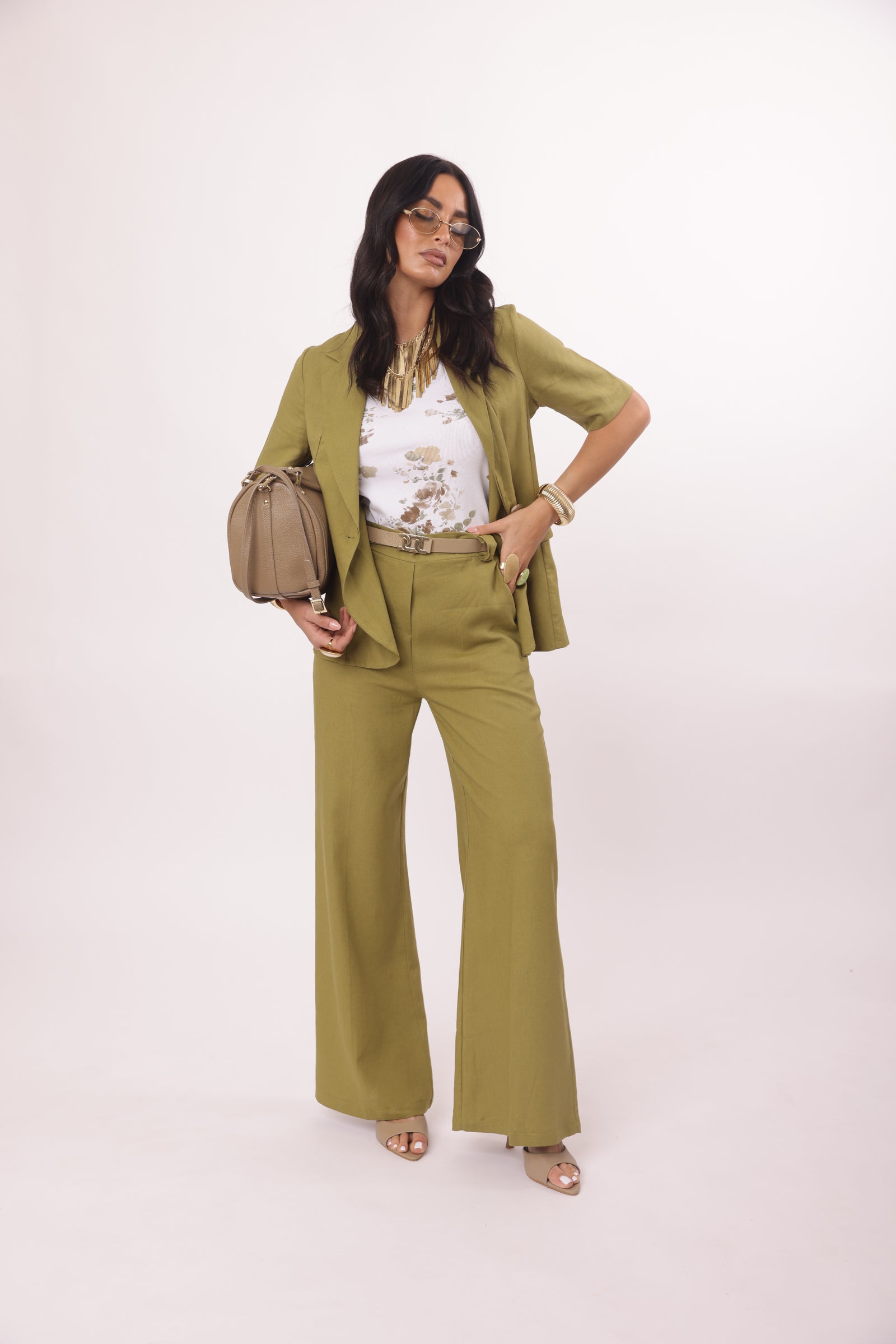 Pantalone Elisabeth Verde|Colore:Verde