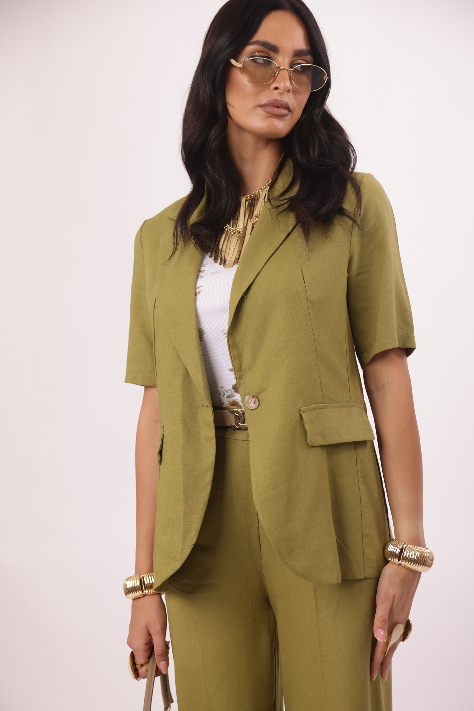 Giacca Elisabeth Verde|Colore:Verde