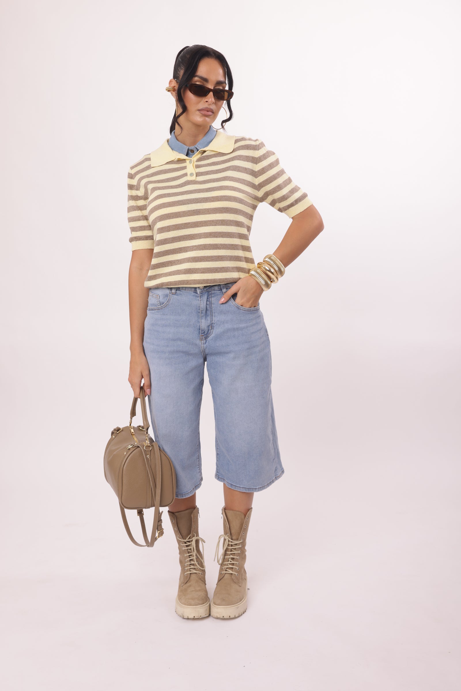 Bermuda Japan denim chiaro|Colore:Denim chiaro