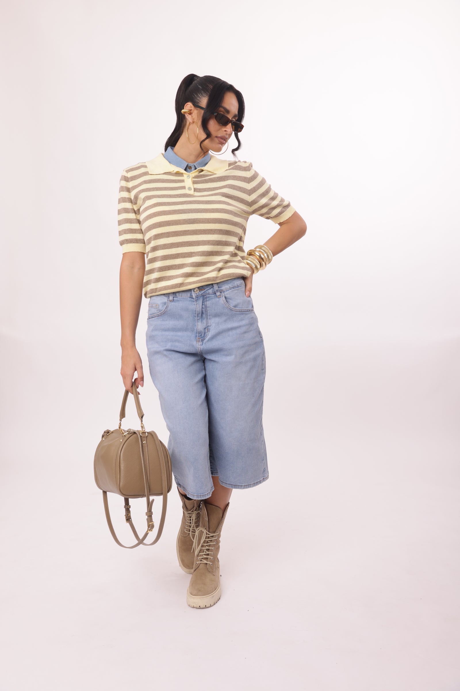 Bermuda Japan denim chiaro|Colore:Denim chiaro