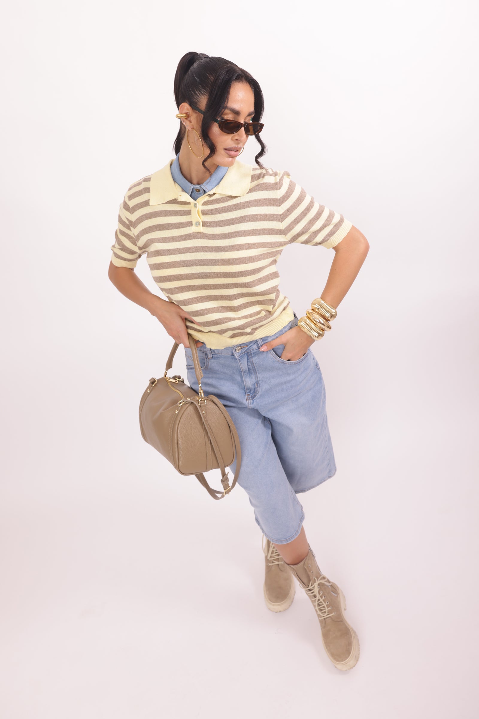 Bermuda Japan denim chiaro|Colore:Denim chiaro