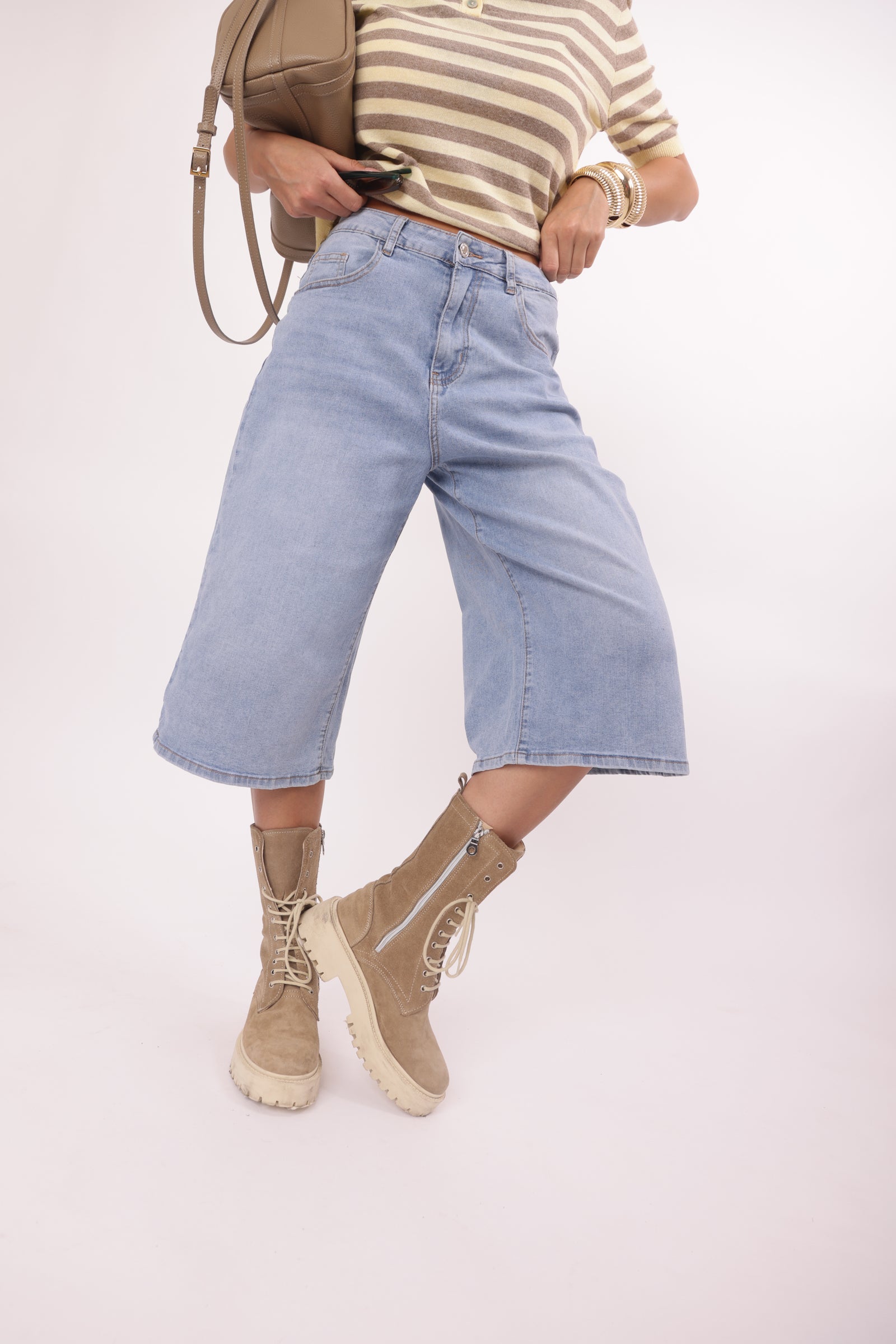 Bermuda Japan denim chiaro|Colore:Denim chiaro