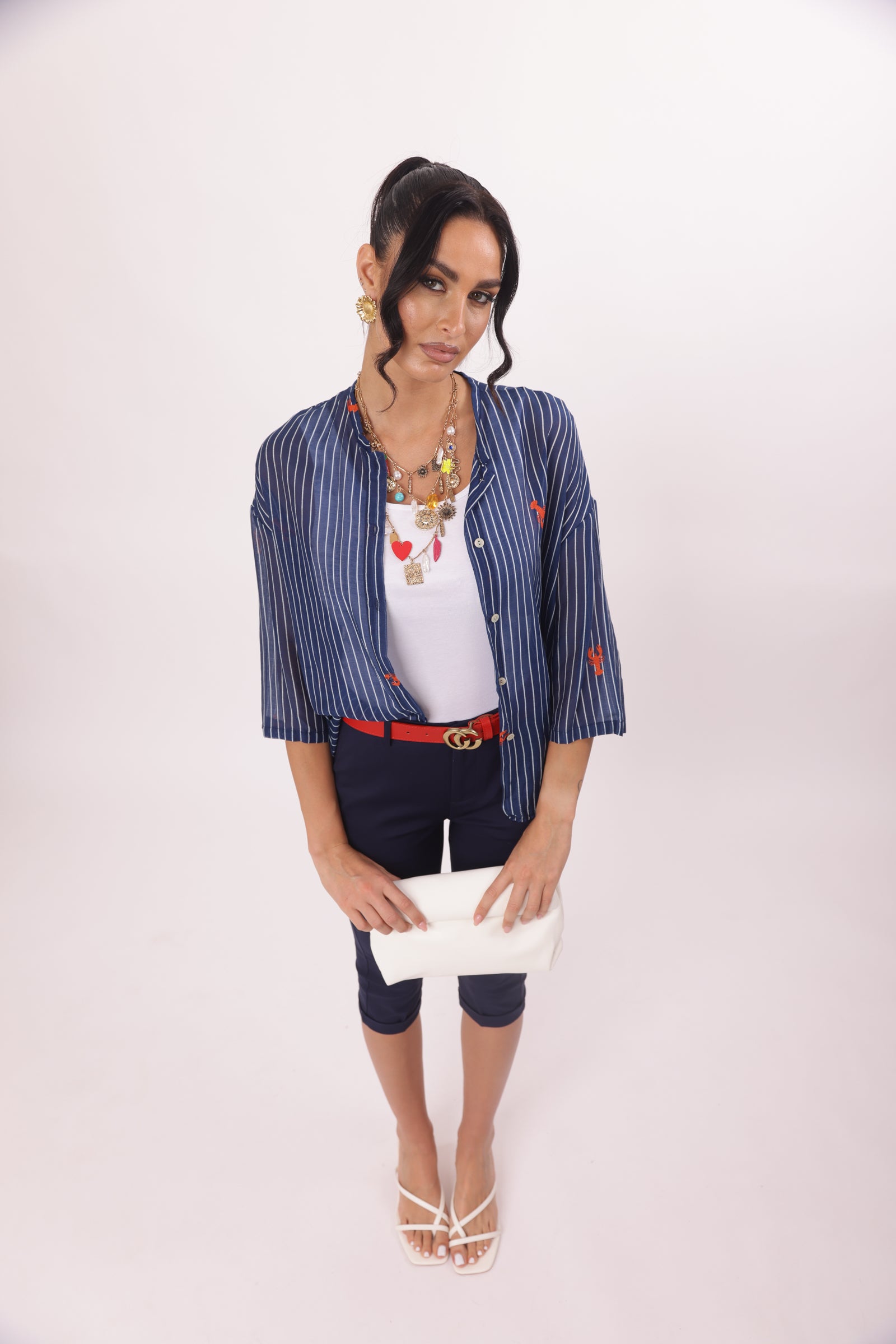 Pinocchietto Classy blu|Colore:Blu