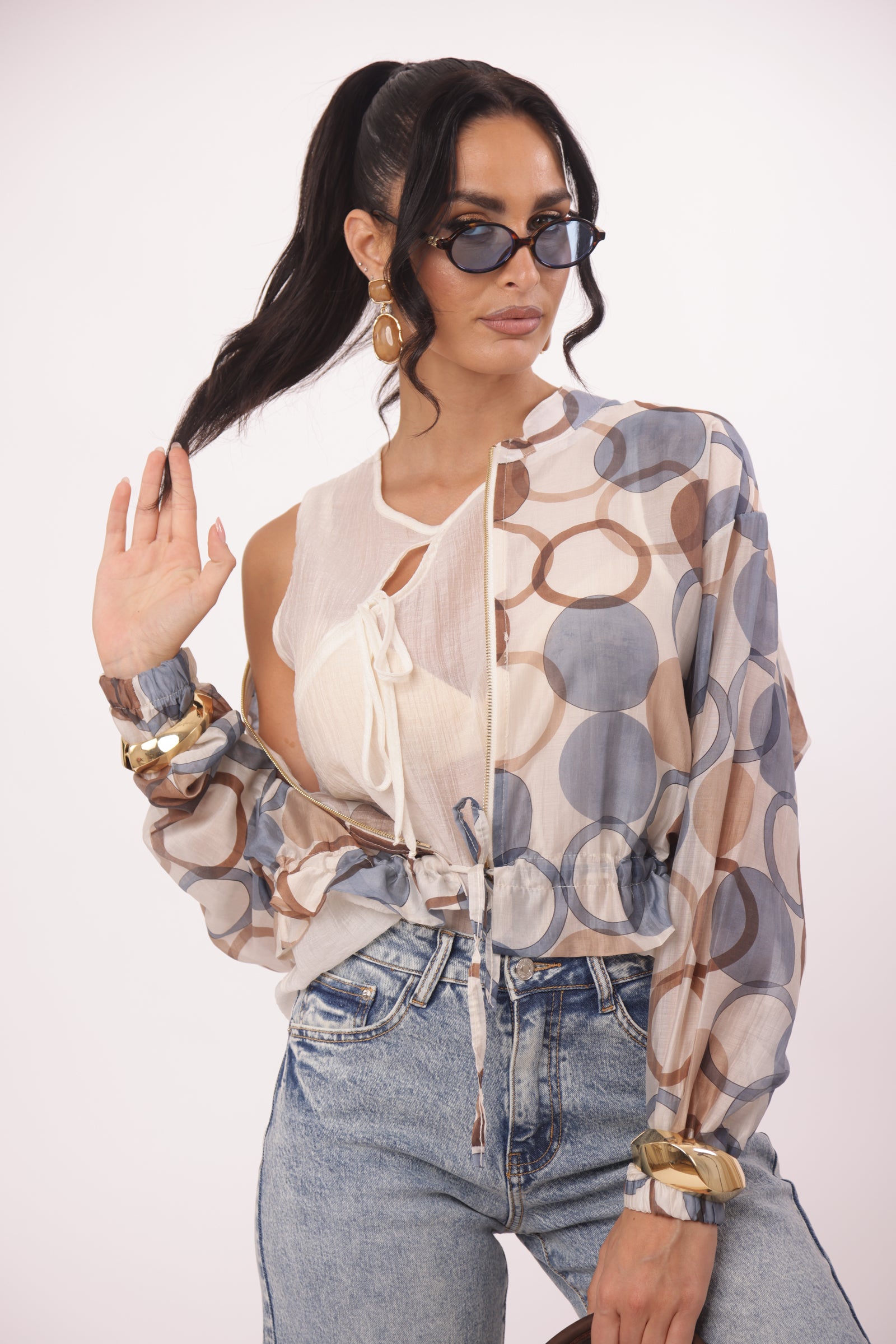 Bomber Circle avion|Colore:Avion