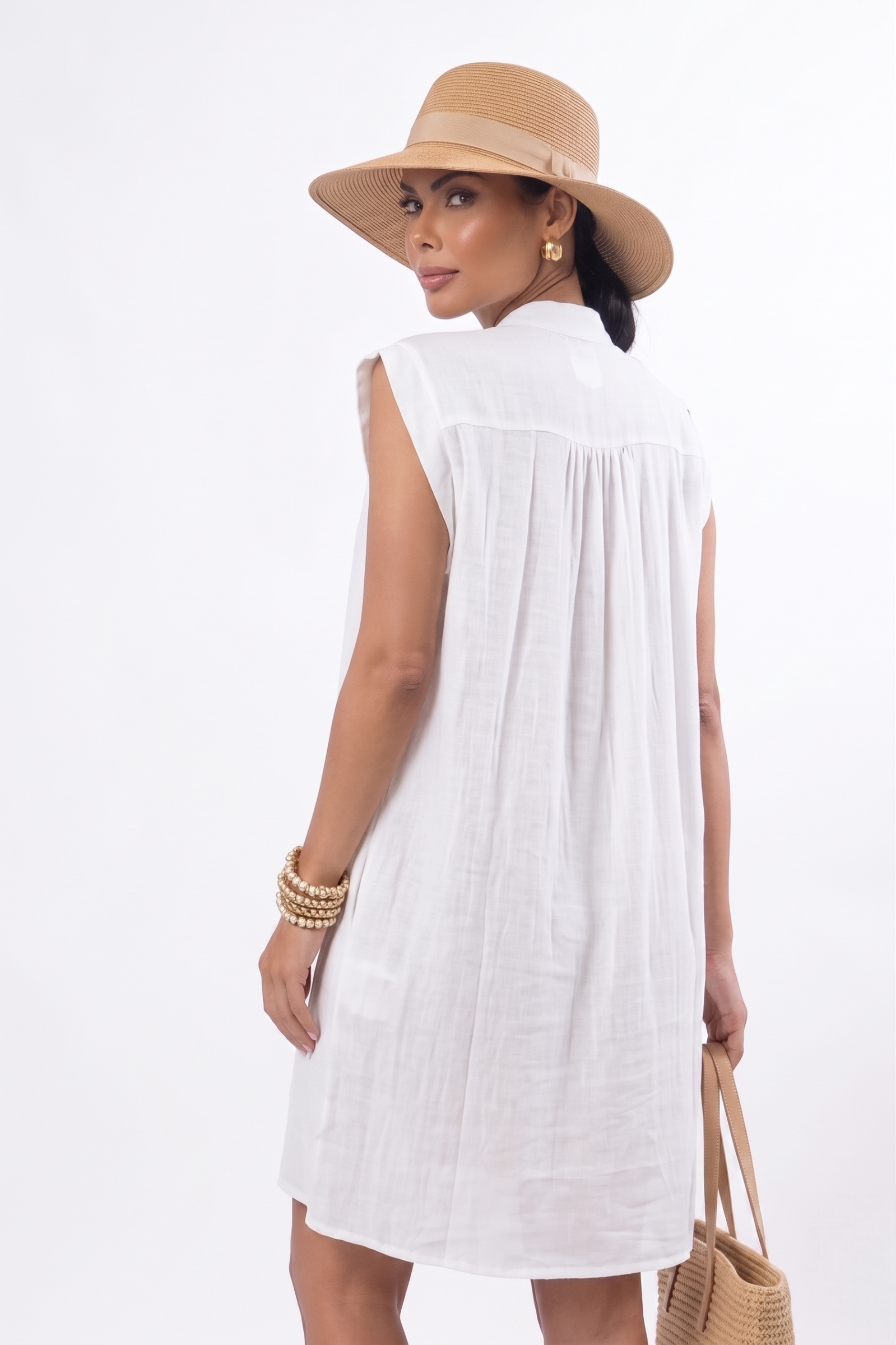 Copricostume Sofia bianco|Colore:Bianco