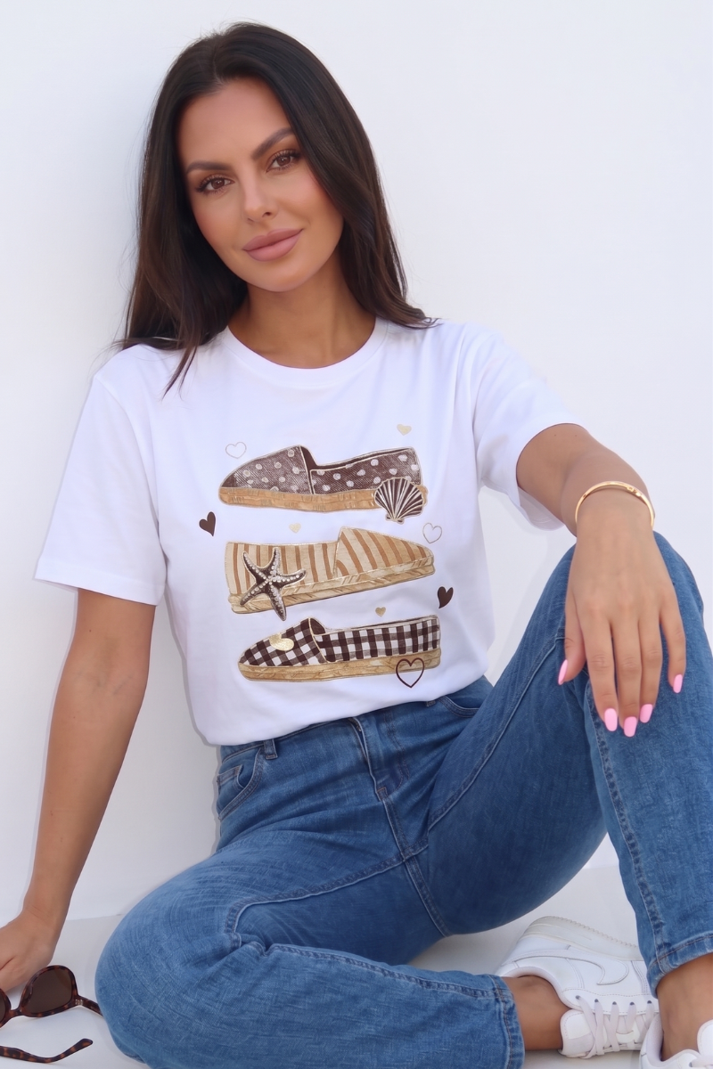 T-Shirt Sea testa di moro|Colore:Testa di moro