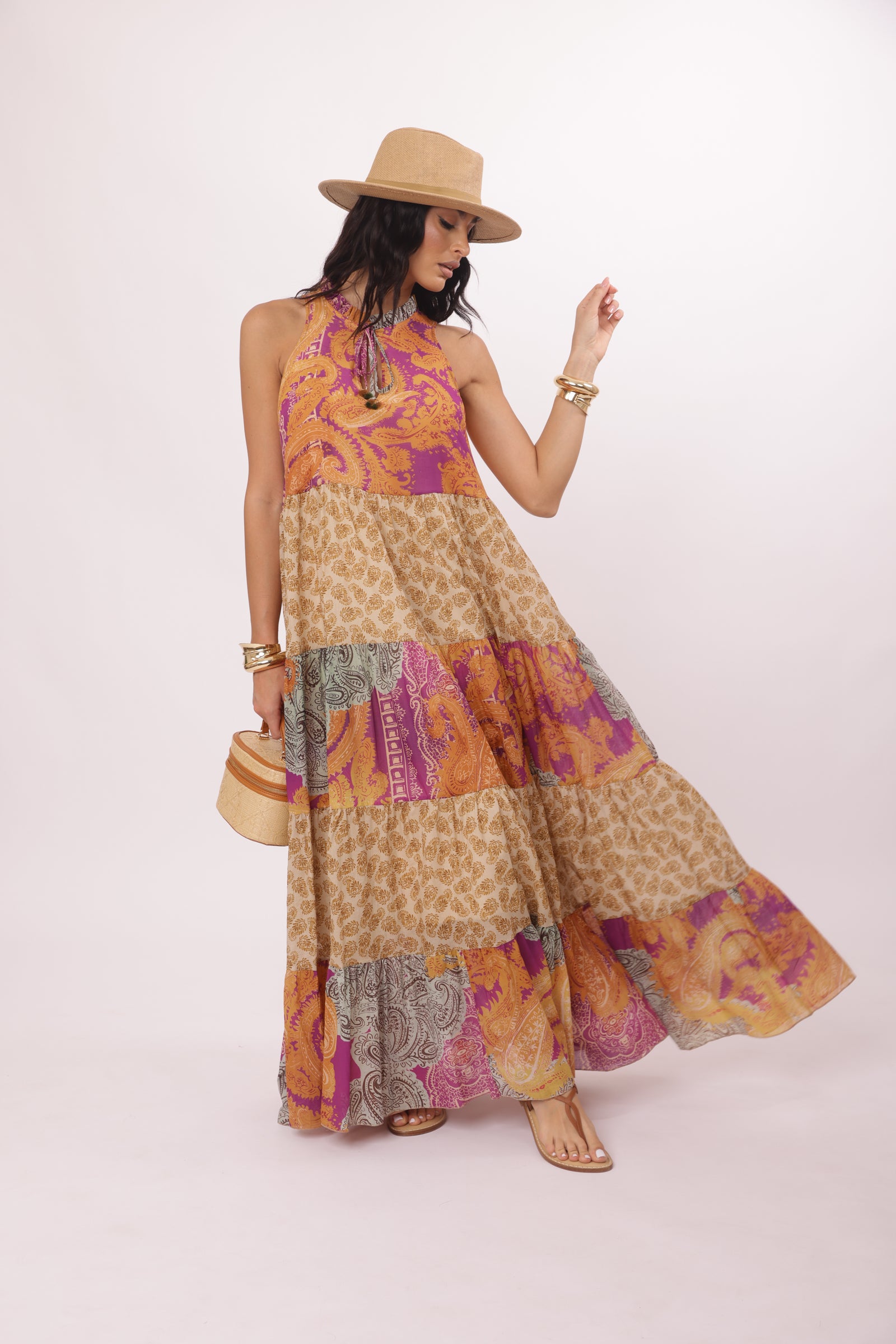 Abito Andalusa multicolore|Colore:Multicolore