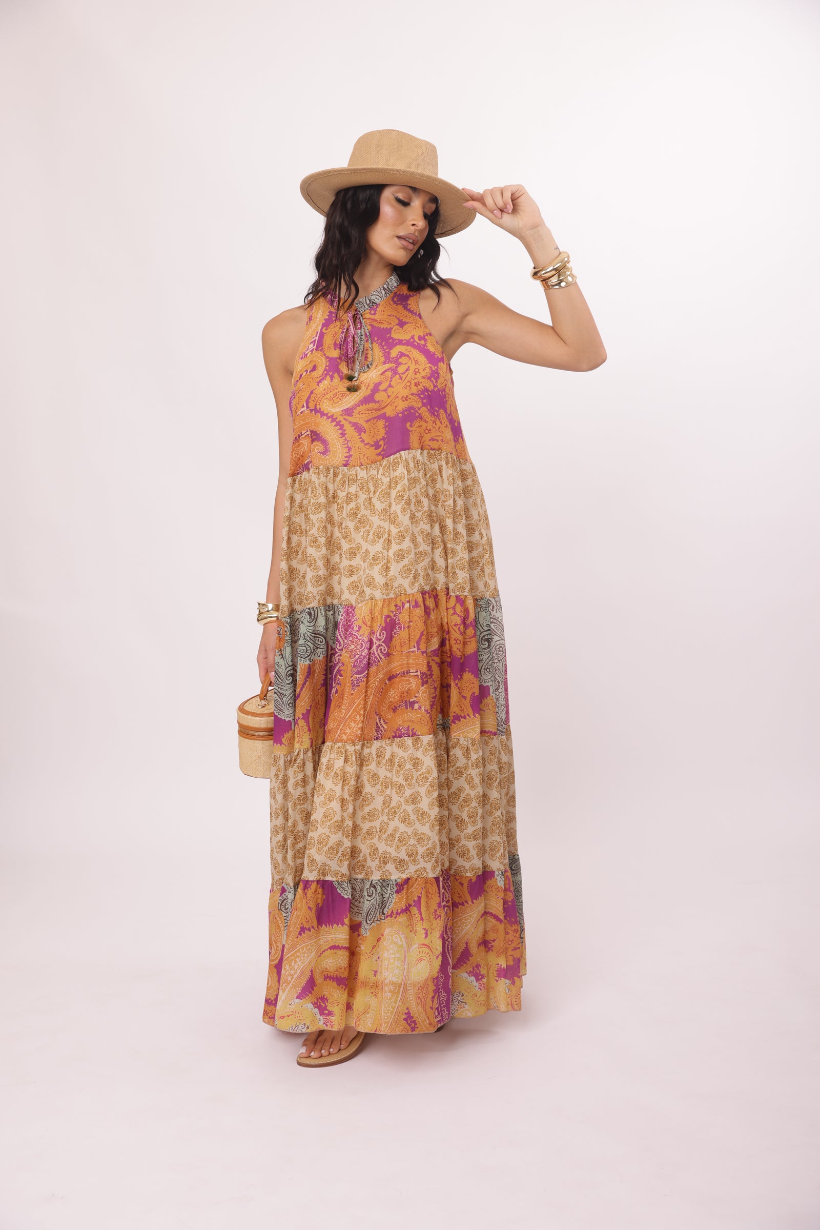 Abito Andalusa multicolore|Colore:Multicolore