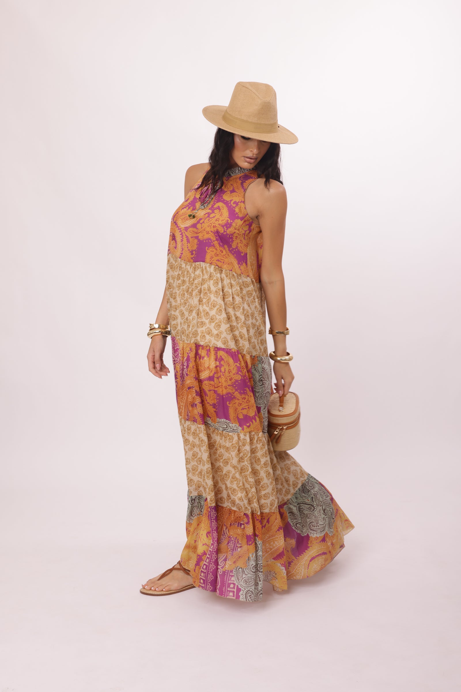 Abito Andalusa multicolore|Colore:Multicolore