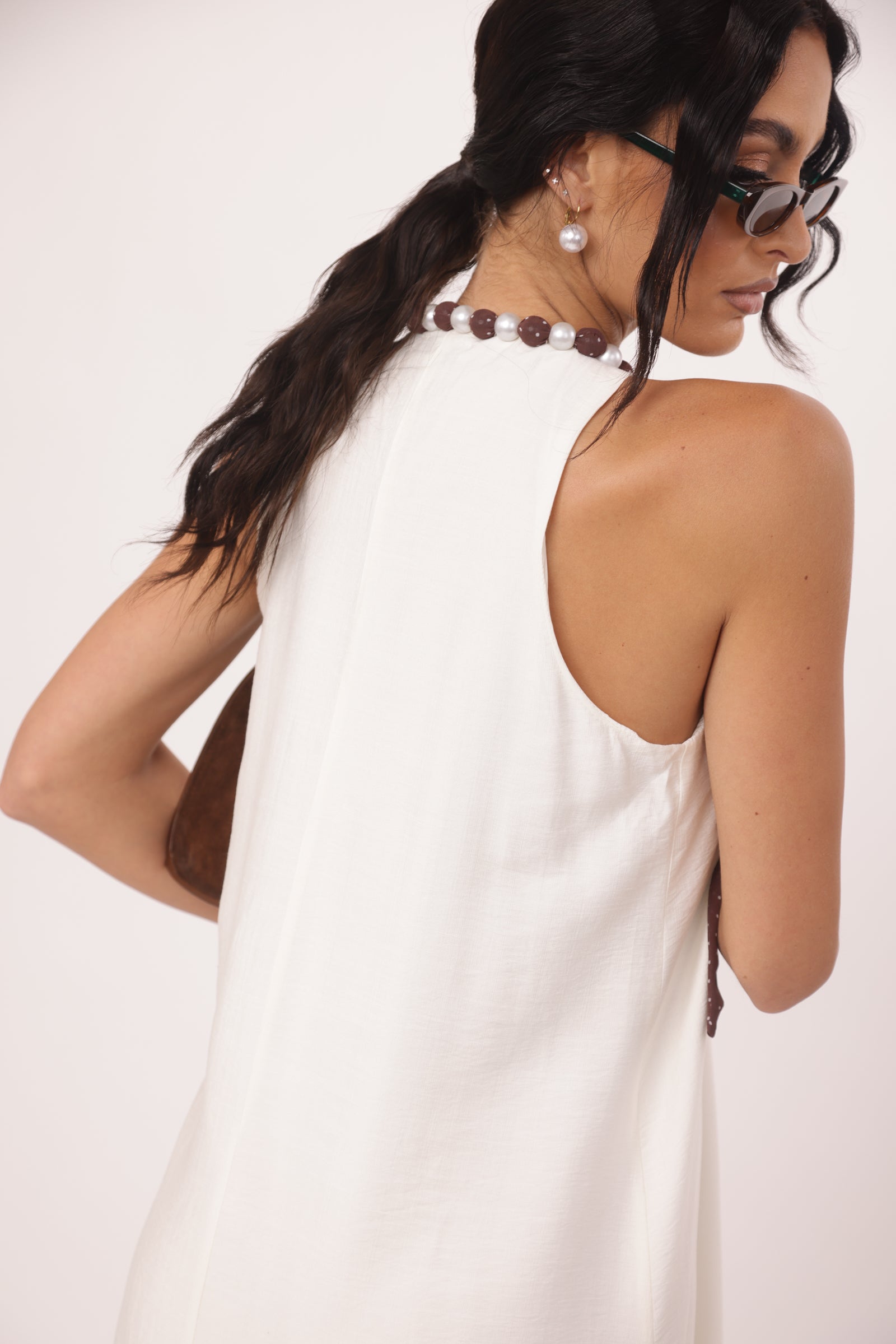 Abito Clelia bianco|Colore:Bianco