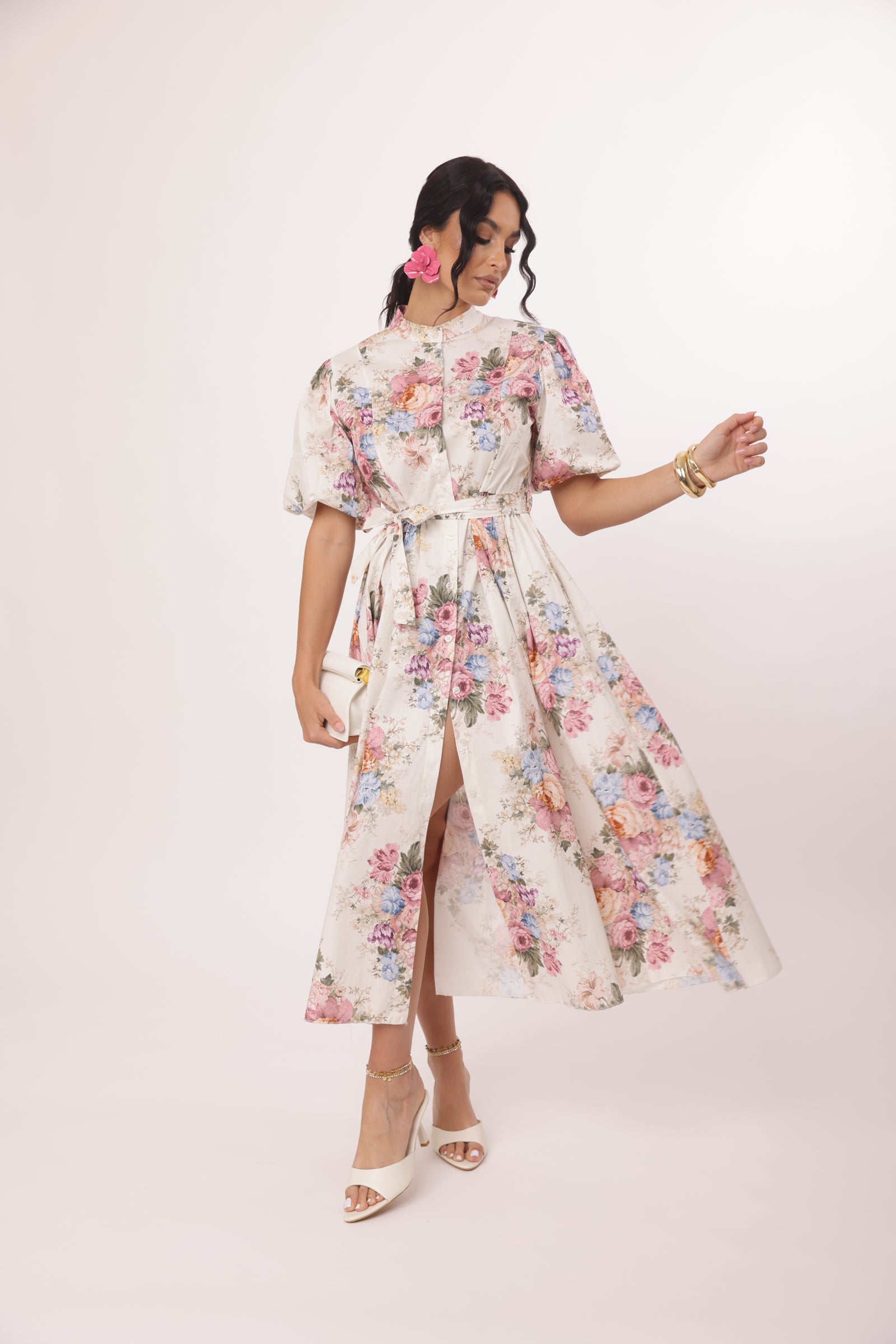 Chemisier Bonton panna|Colore:Panna