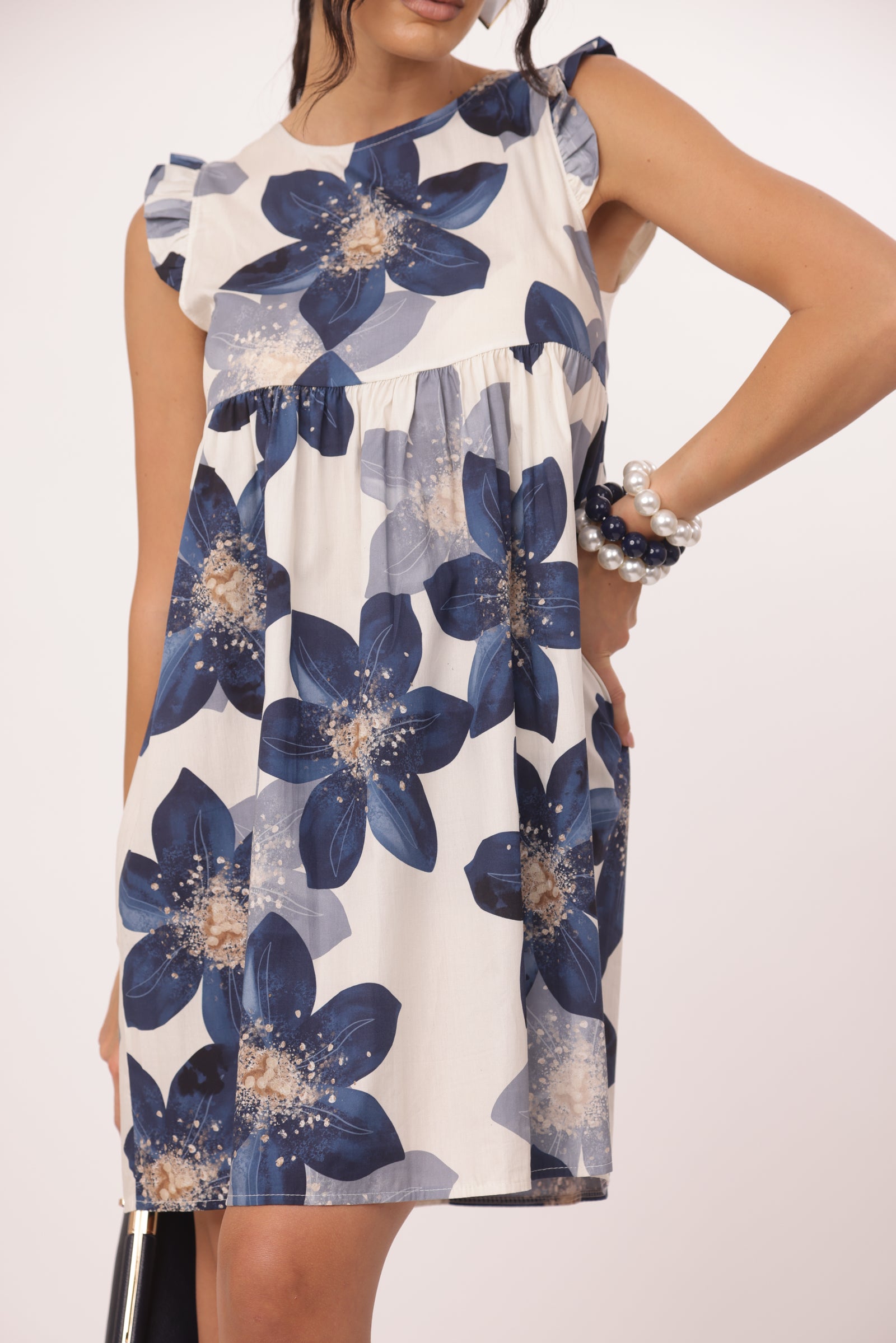 Abito Ninfa blu|Colore:Blu
