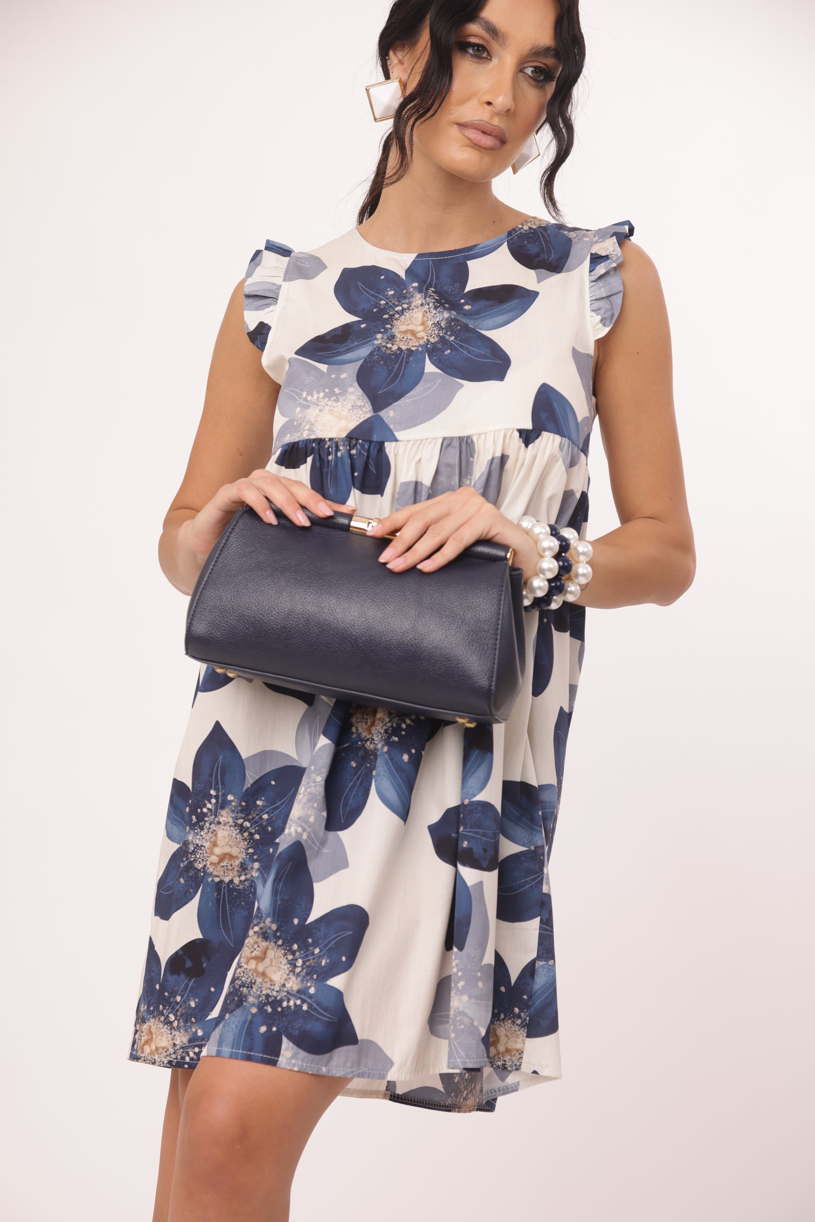 Abito Ninfa blu|Colore:Blu