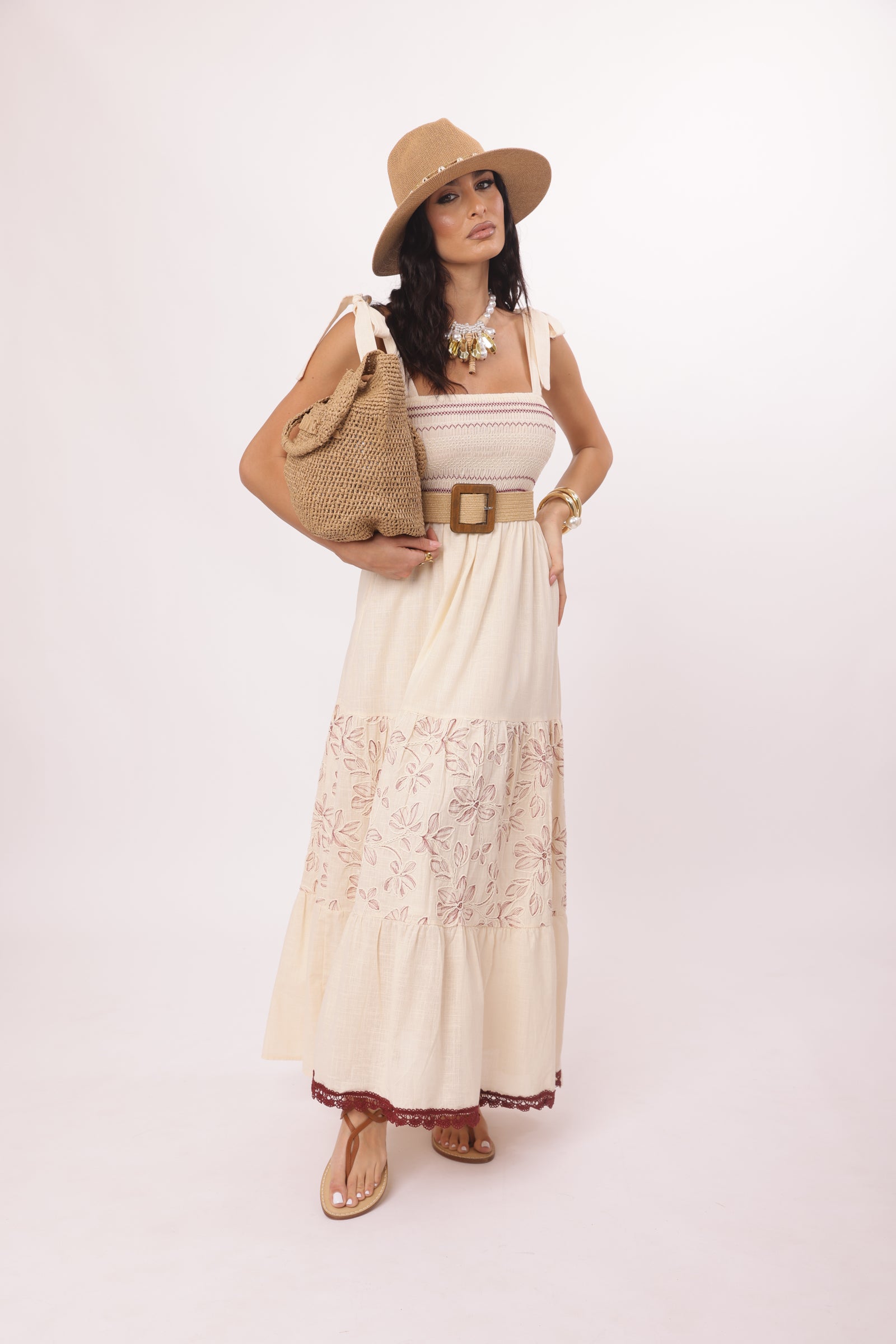 Abito Gitana avorio|Colore:Avorio