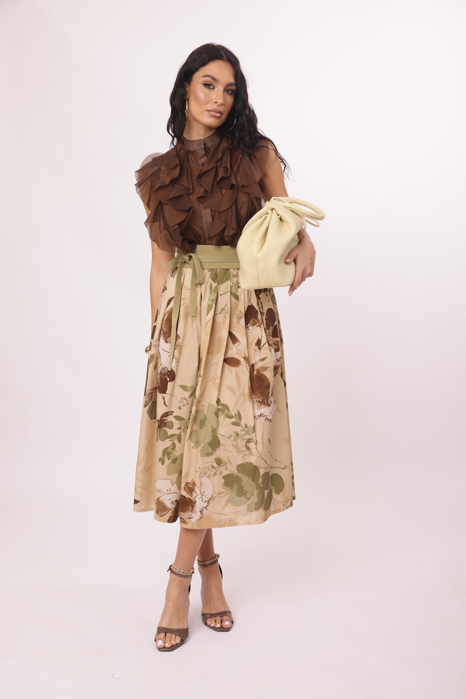 Gonna Martah beige|Colore:Beige