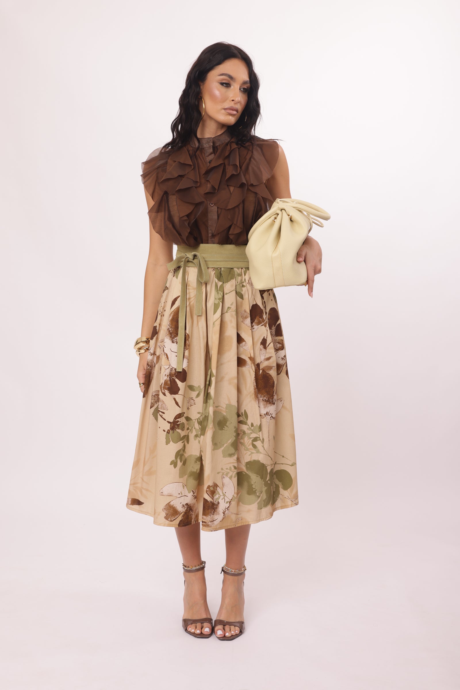 Gonna Martah beige|Colore:Beige
