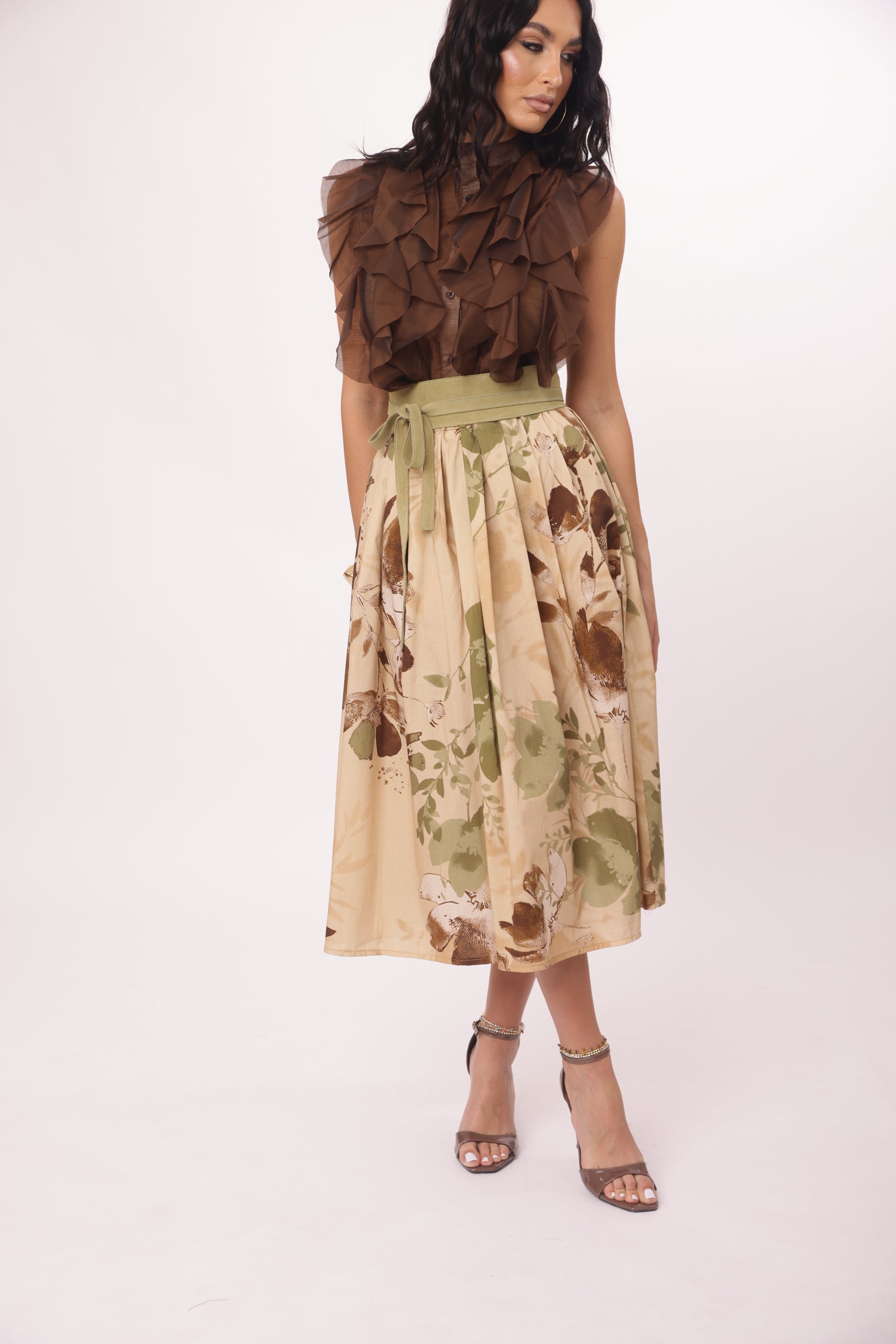 Gonna Martah beige|Colore:Beige