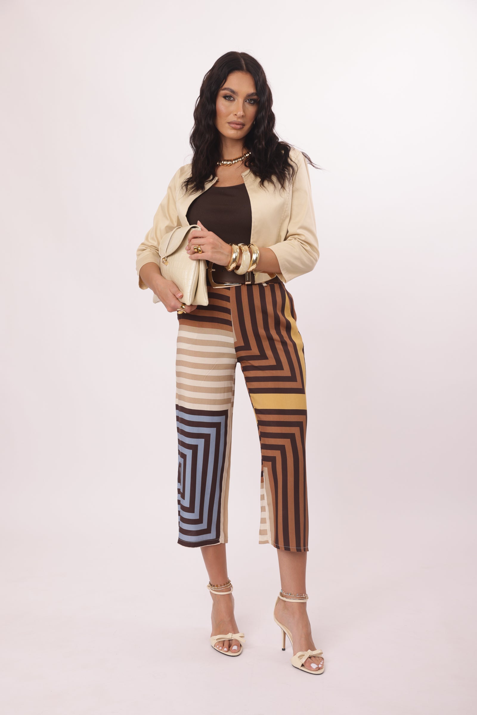 Pantalone Cuba beige|Colore:Beige