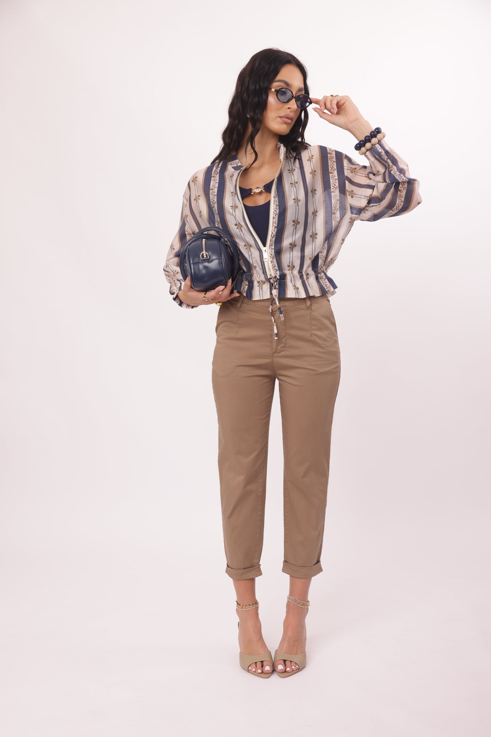 Pantalone America tabacco|Colore:Tabacco