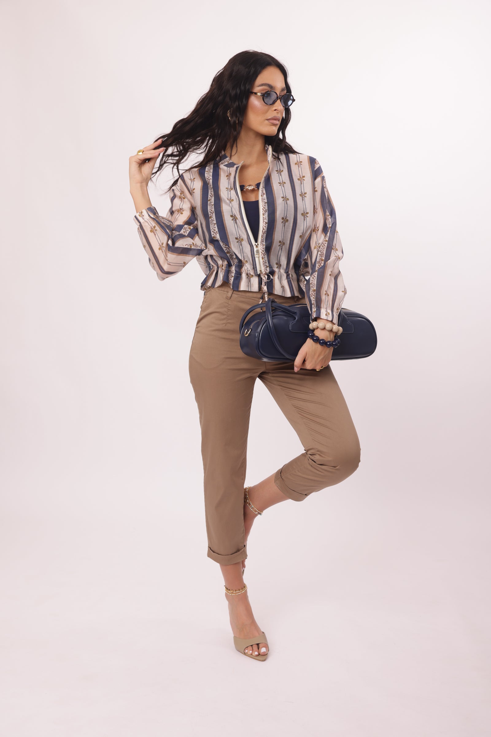Pantalone America tabacco|Colore:Tabacco