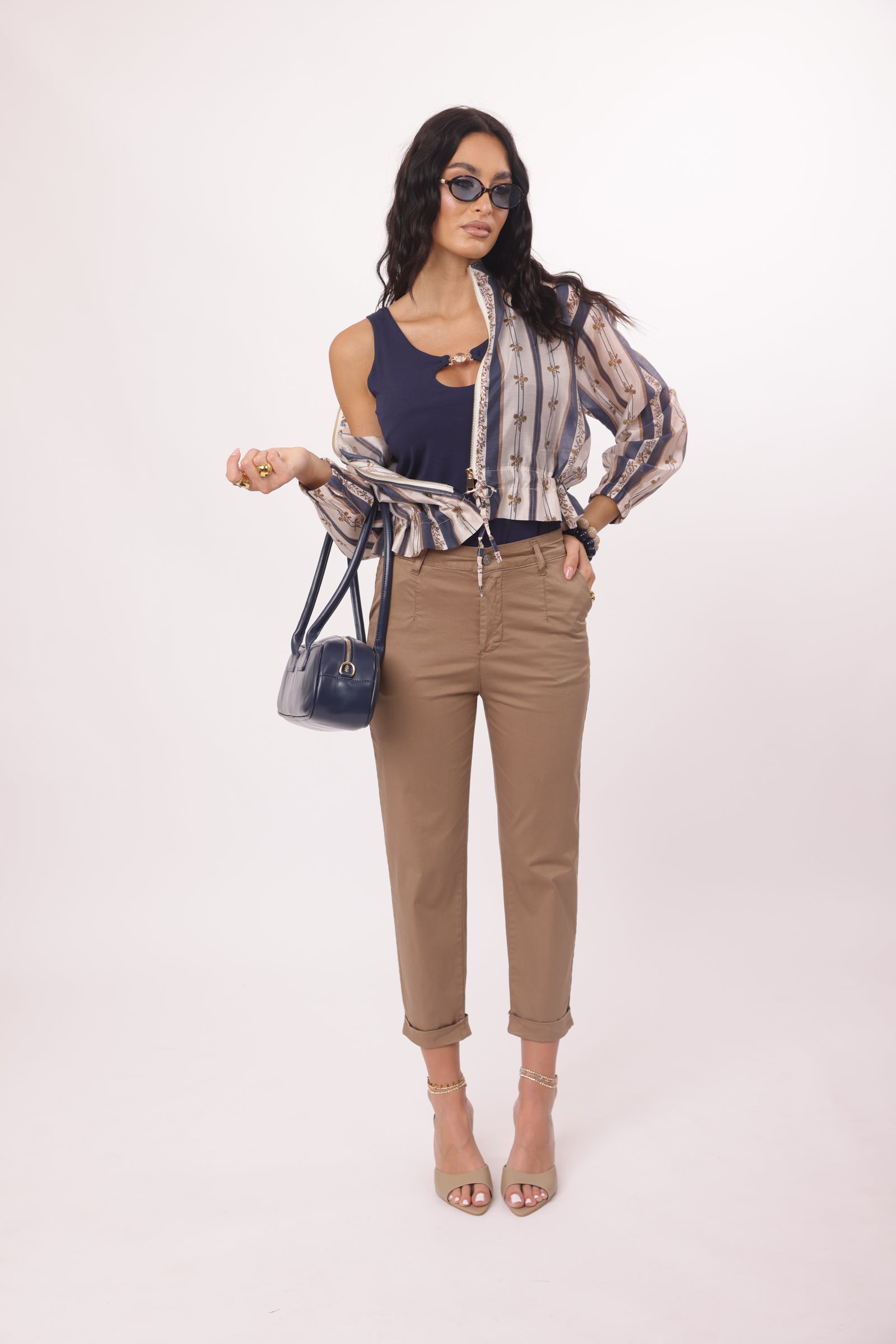 Pantalone America tabacco|Colore:Tabacco