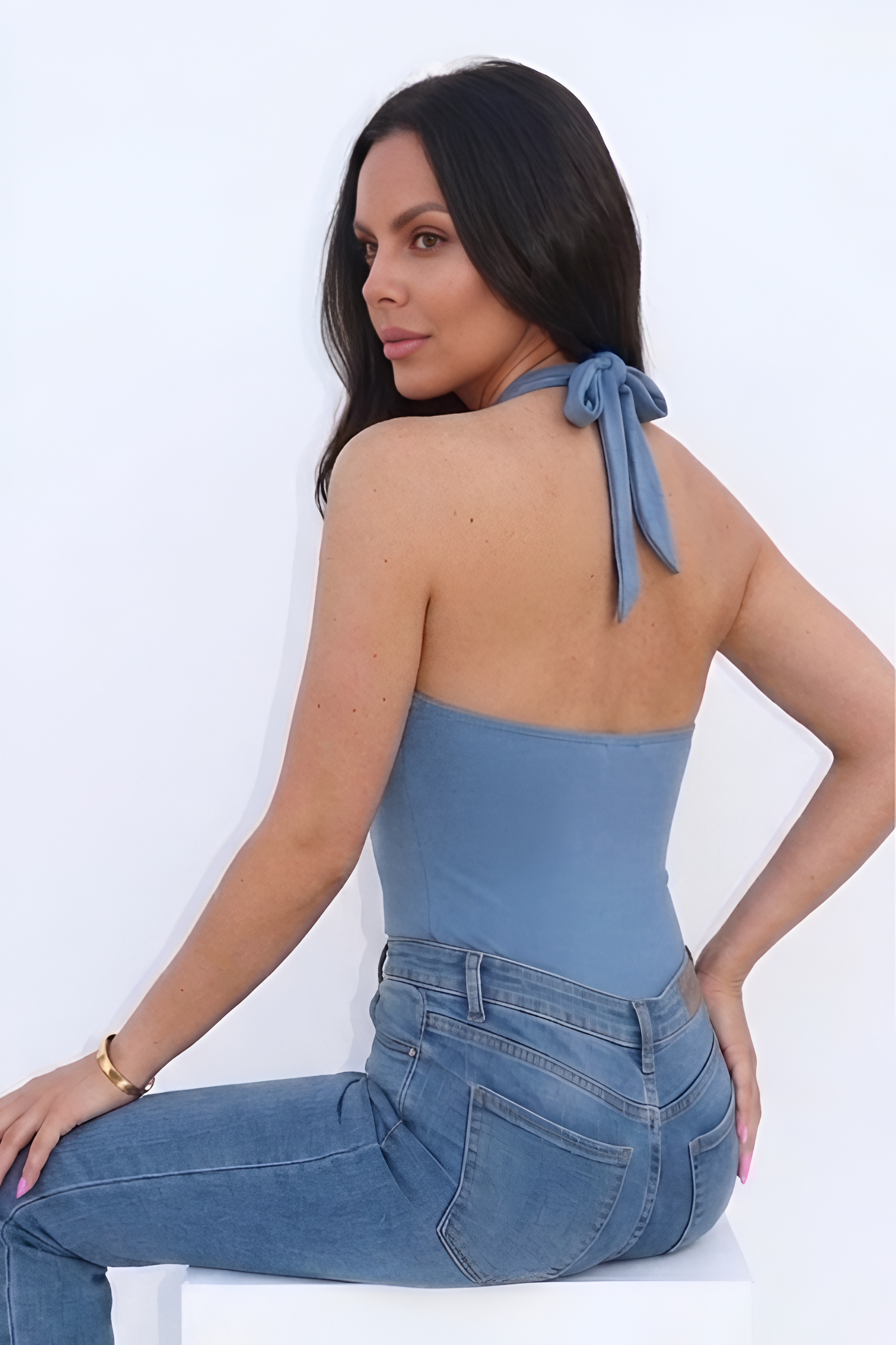 Top Ines avion|Colore:Avion