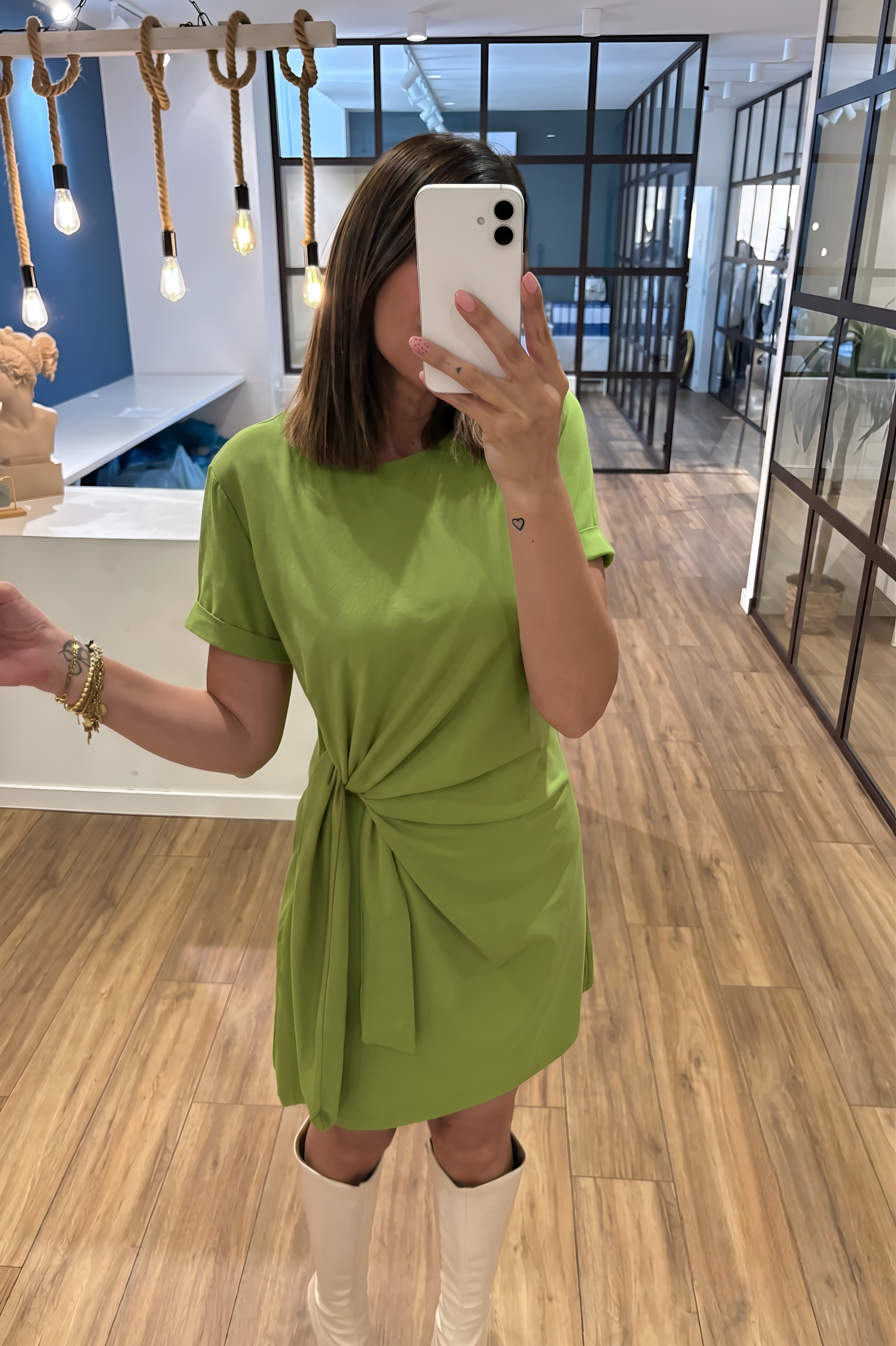 Abito Mirea verde|Colore:Verde
