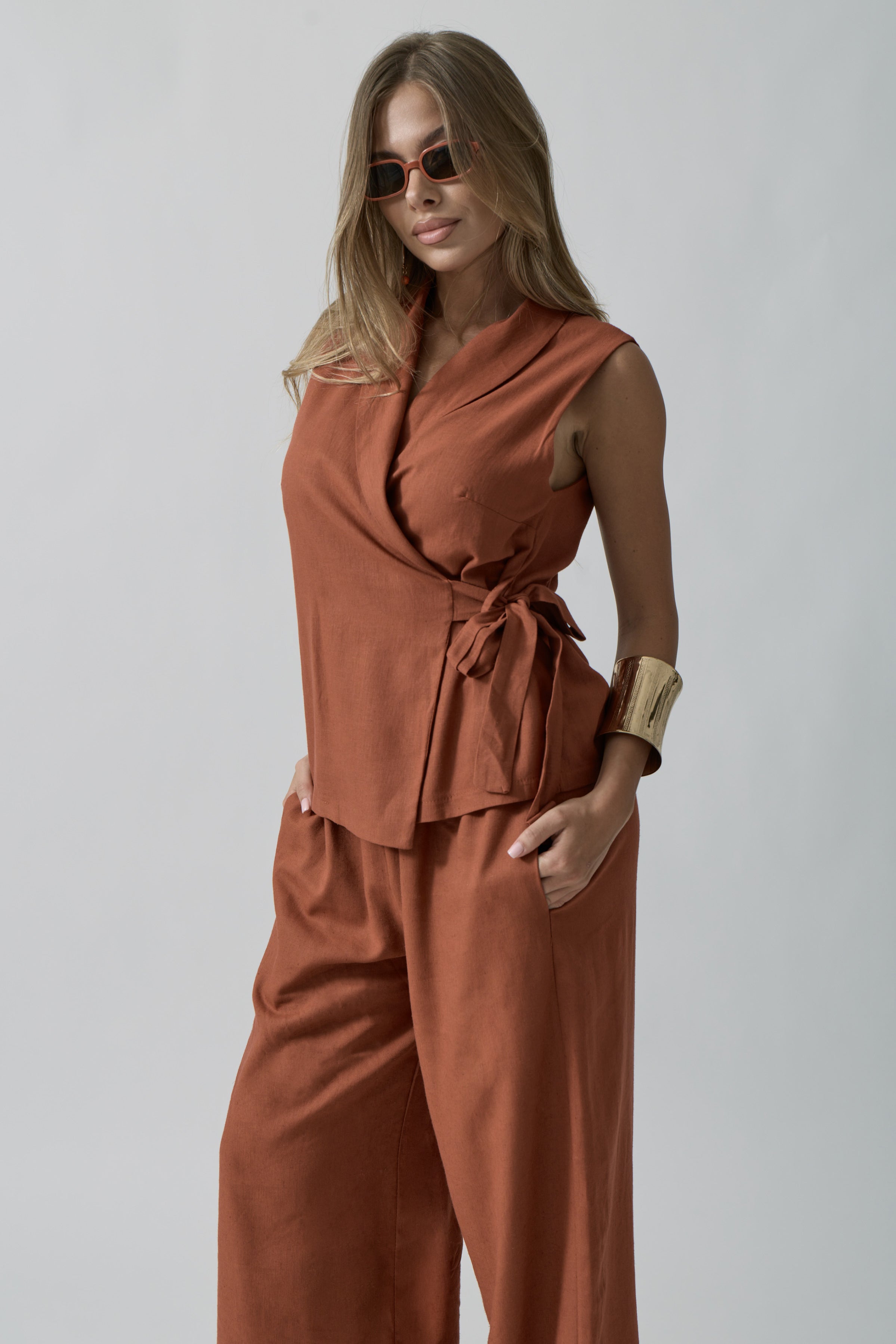 Coordinato Arabica coccio|Colore:Coccio
