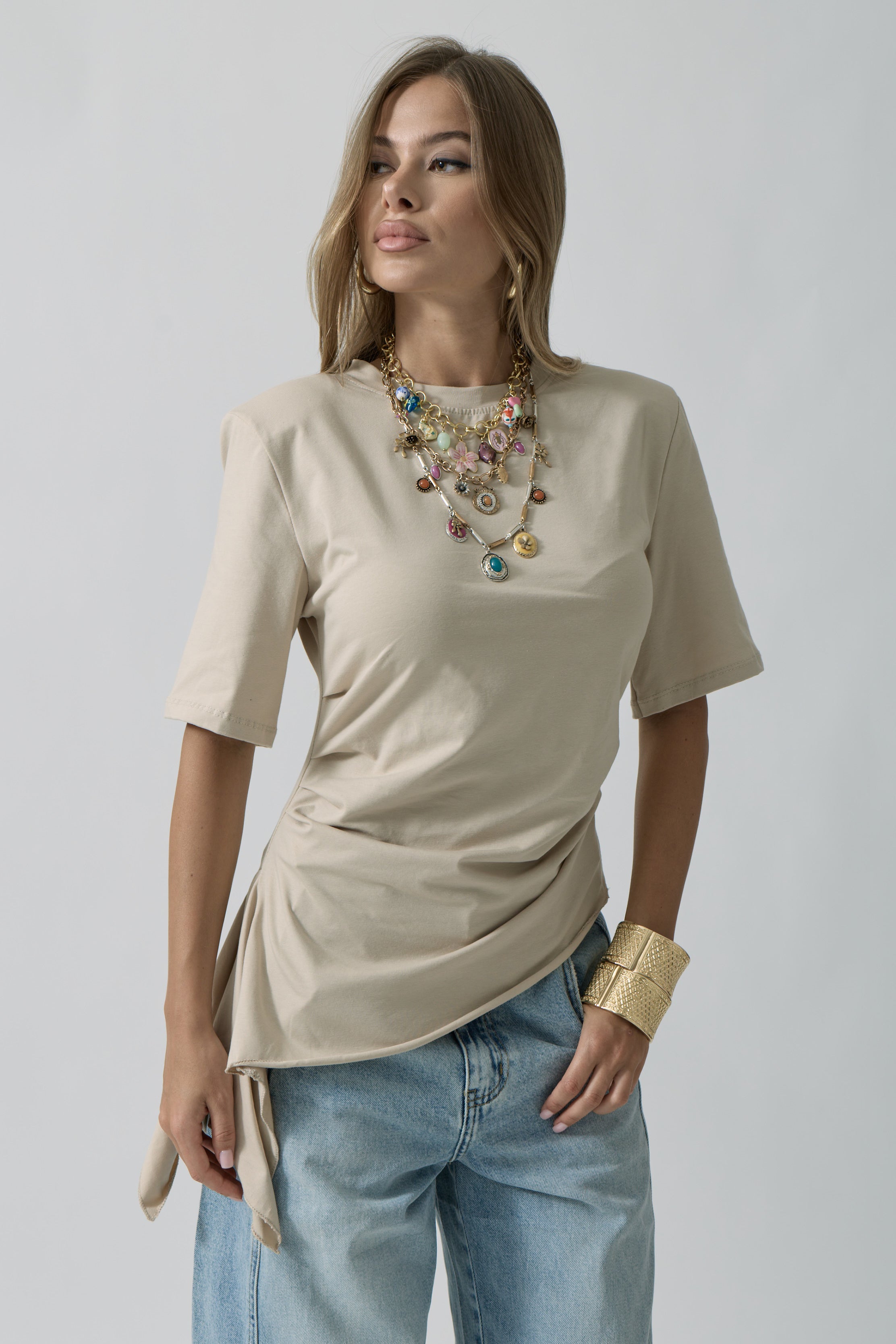 Maglia kristel beige|Colore:Beige