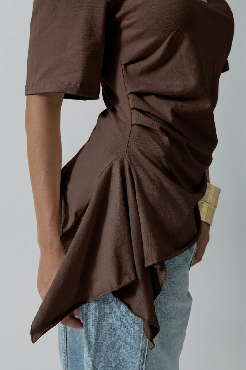 Maglia kristel testa di moro|Colore:Testa di moro