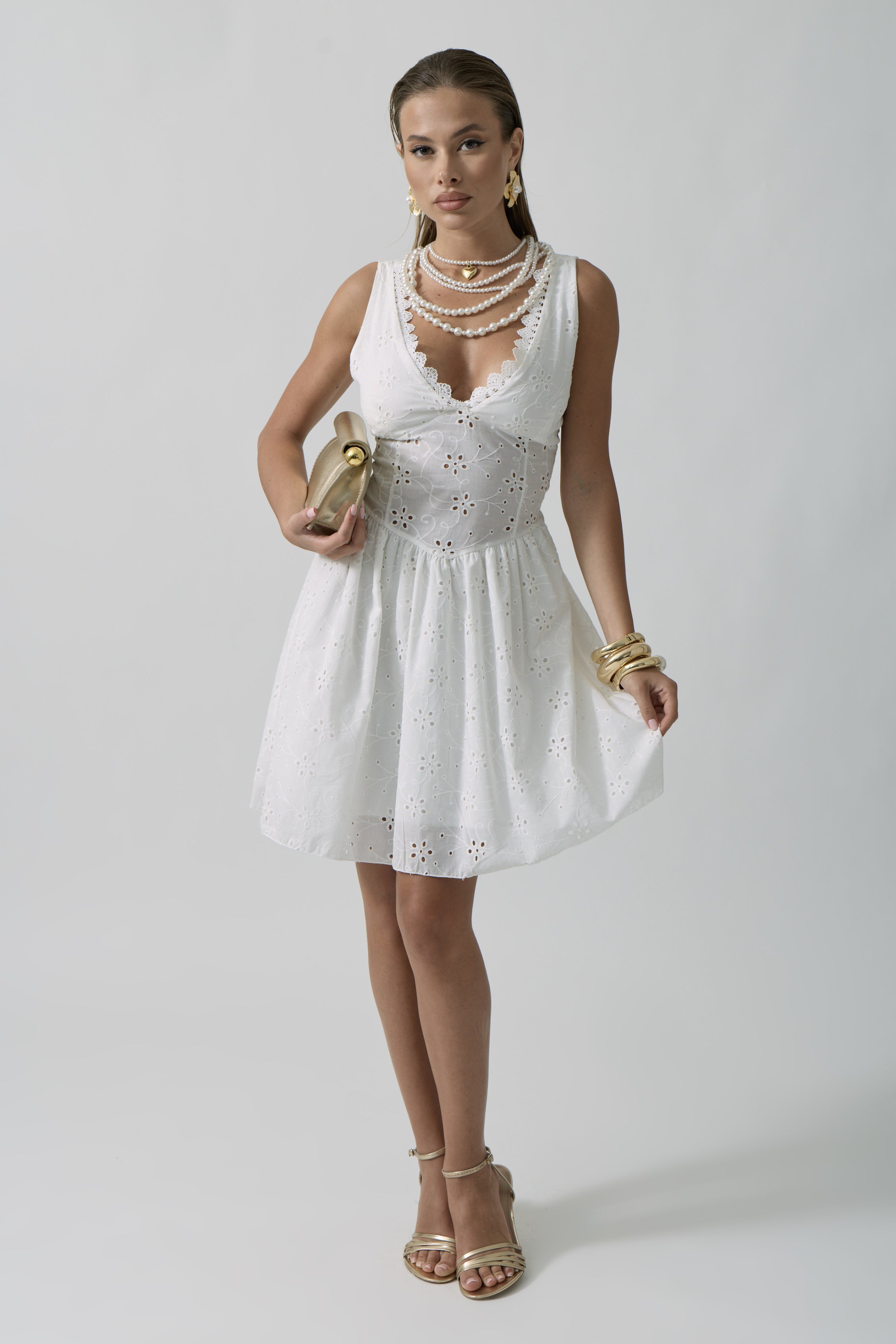 Abito Perla bianco|Colore:Bianco