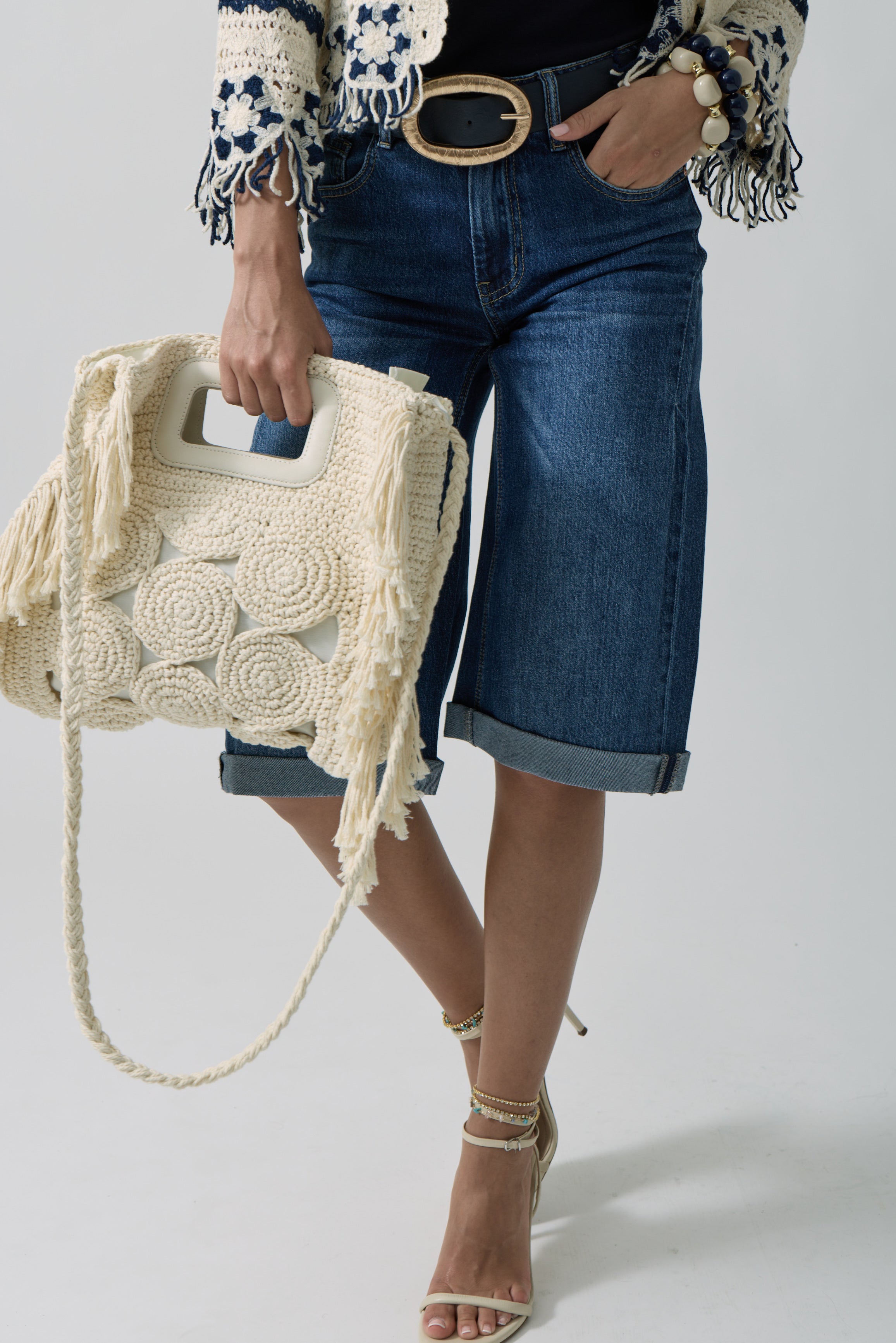 Bermuda Haiti denim|Colore:Denim