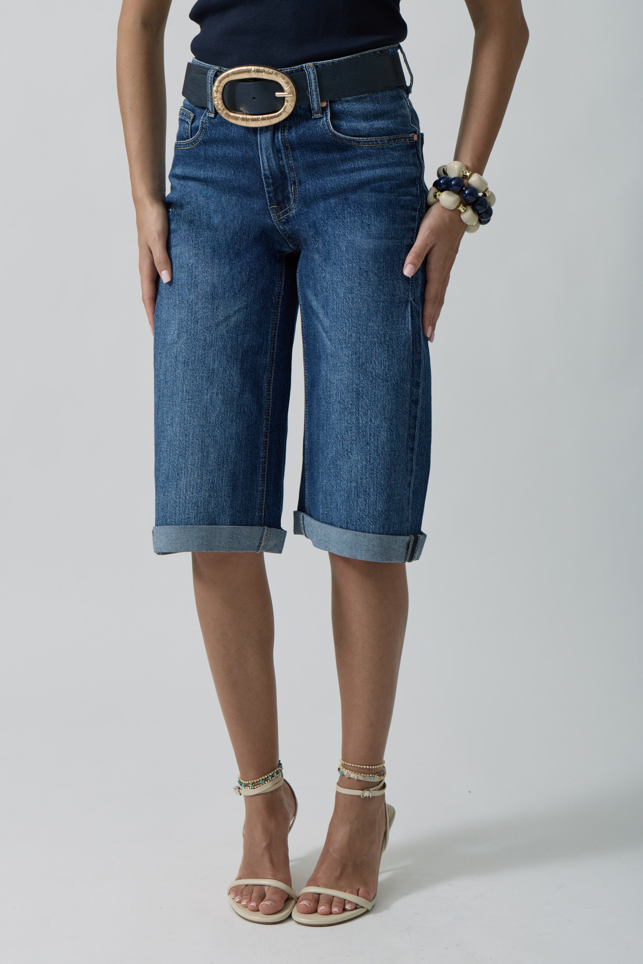 Bermuda Haiti denim|Colore:Denim