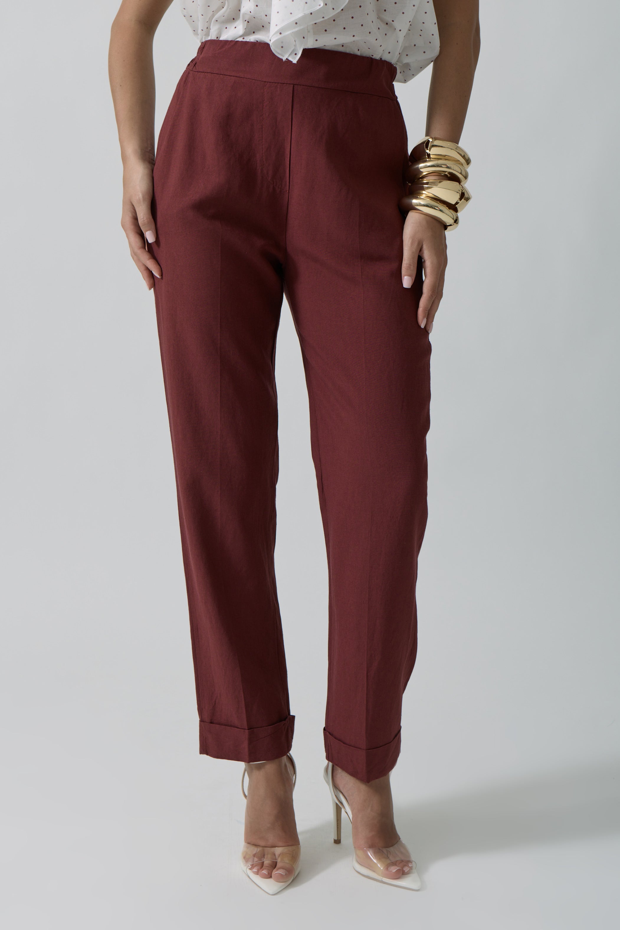 Pantalone Holly bordeaux|Colore:Bordeaux
